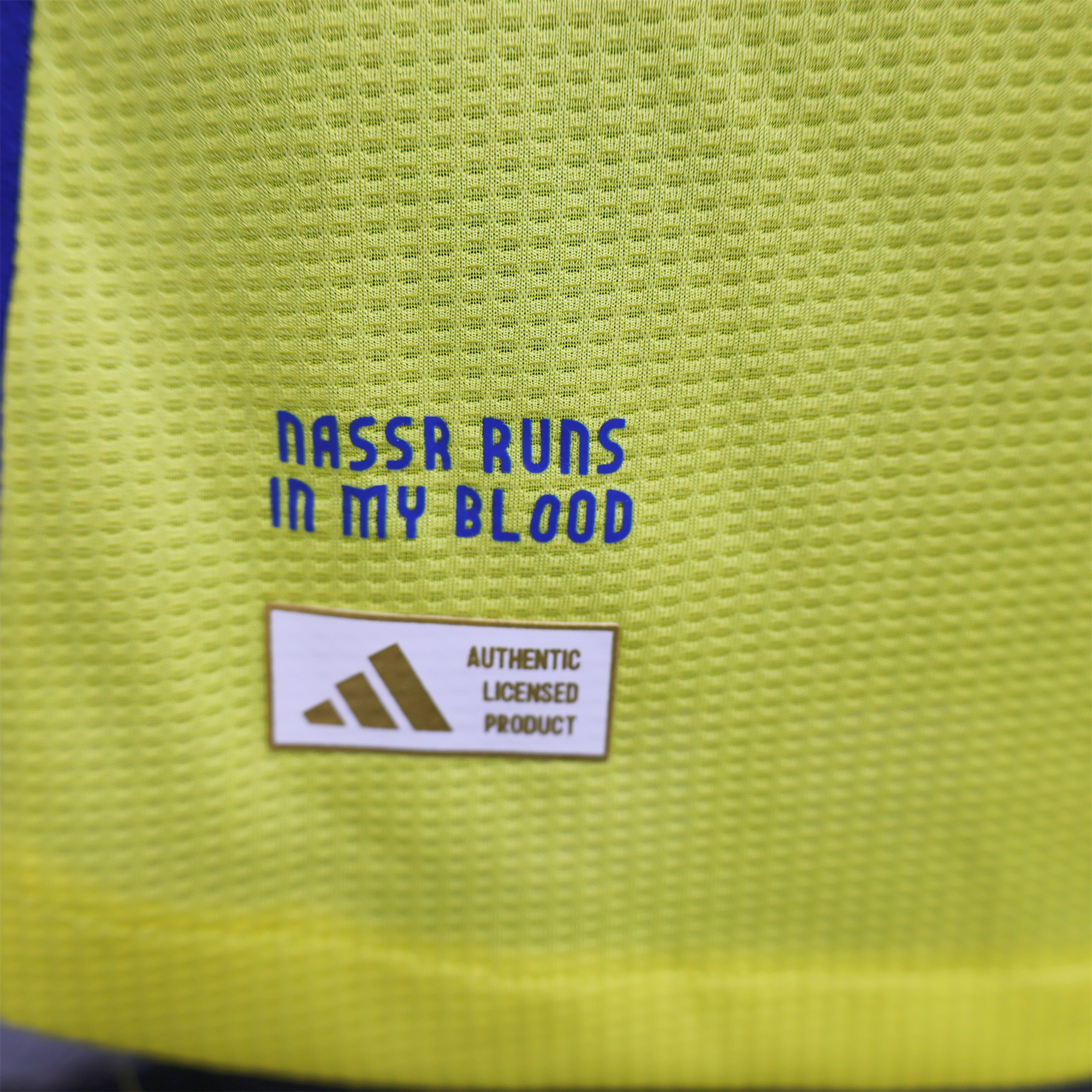 Al Nassr Riyadh Victory 24-25 Home Long Sleeve Jersey - Player Version - ReplicasJersey