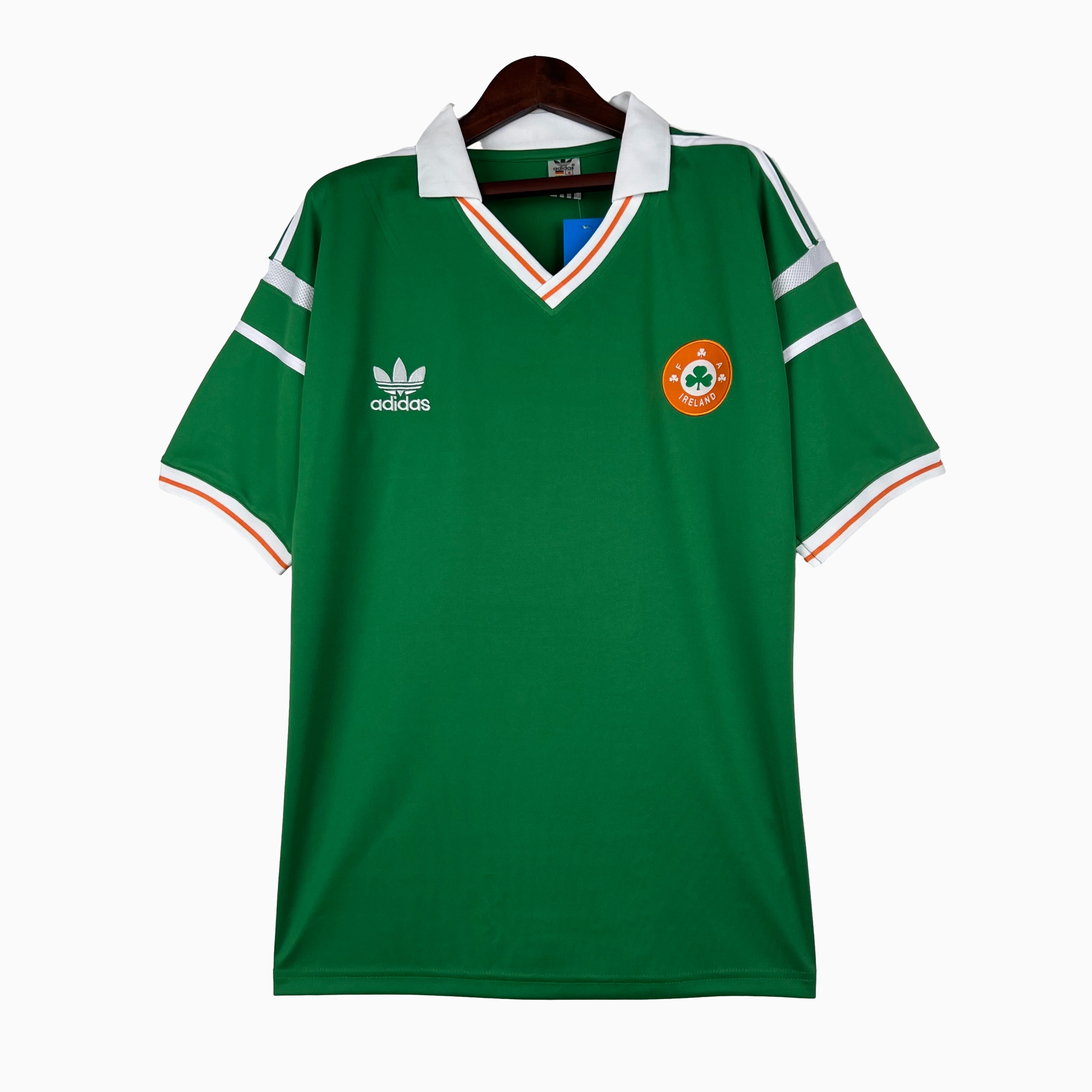 Retro Ireland 1998 Home Stadium Jersey - ReplicasJersey