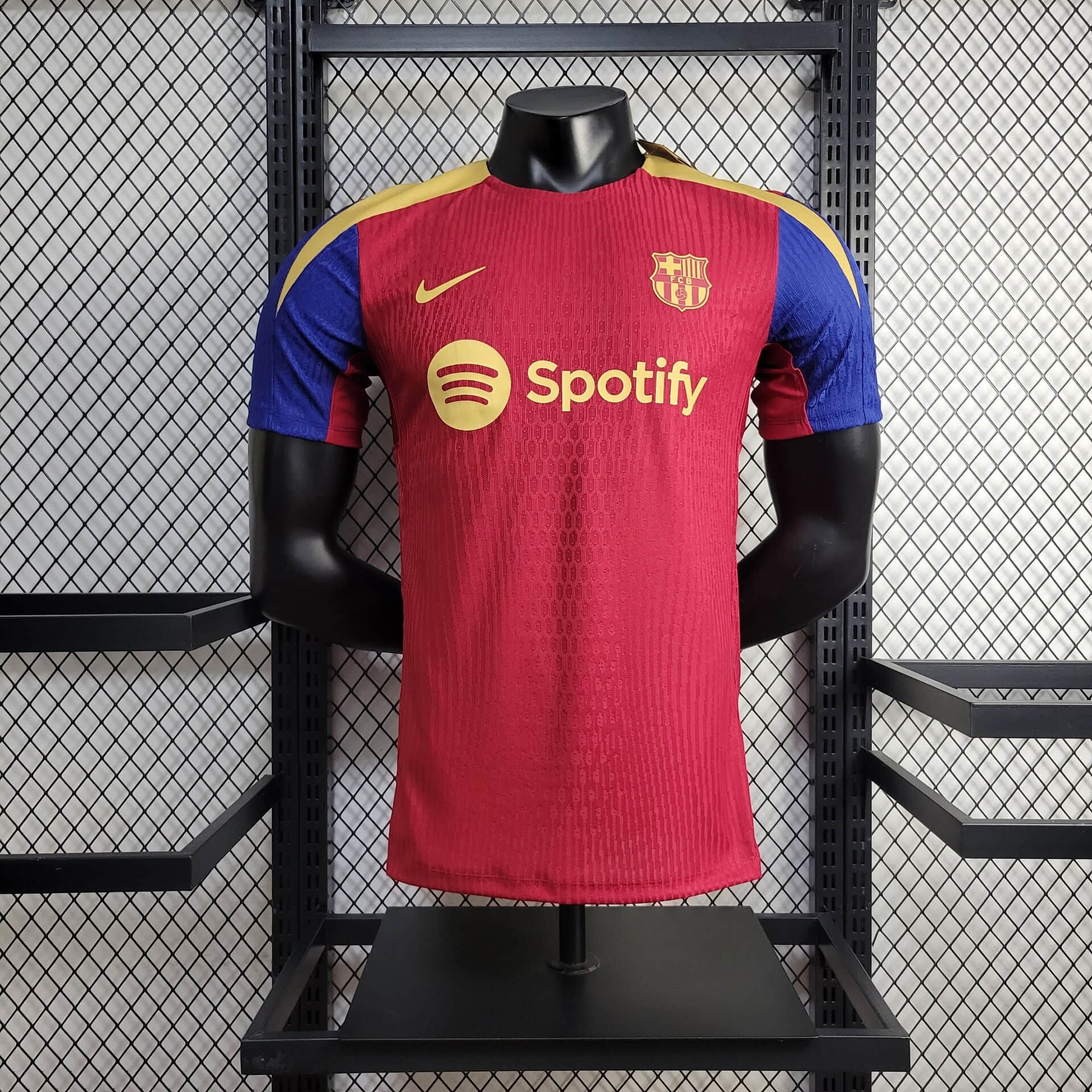 B.A.R.S.A 24-25 Red Training Jersey - Player Version - ReplicasJersey
