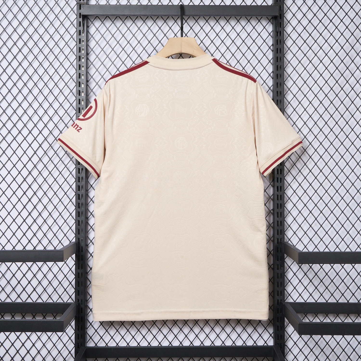 Bayern Munich 2025 Apricot 125th Anniversary Jersey - Fans Version - ReplicasJersey