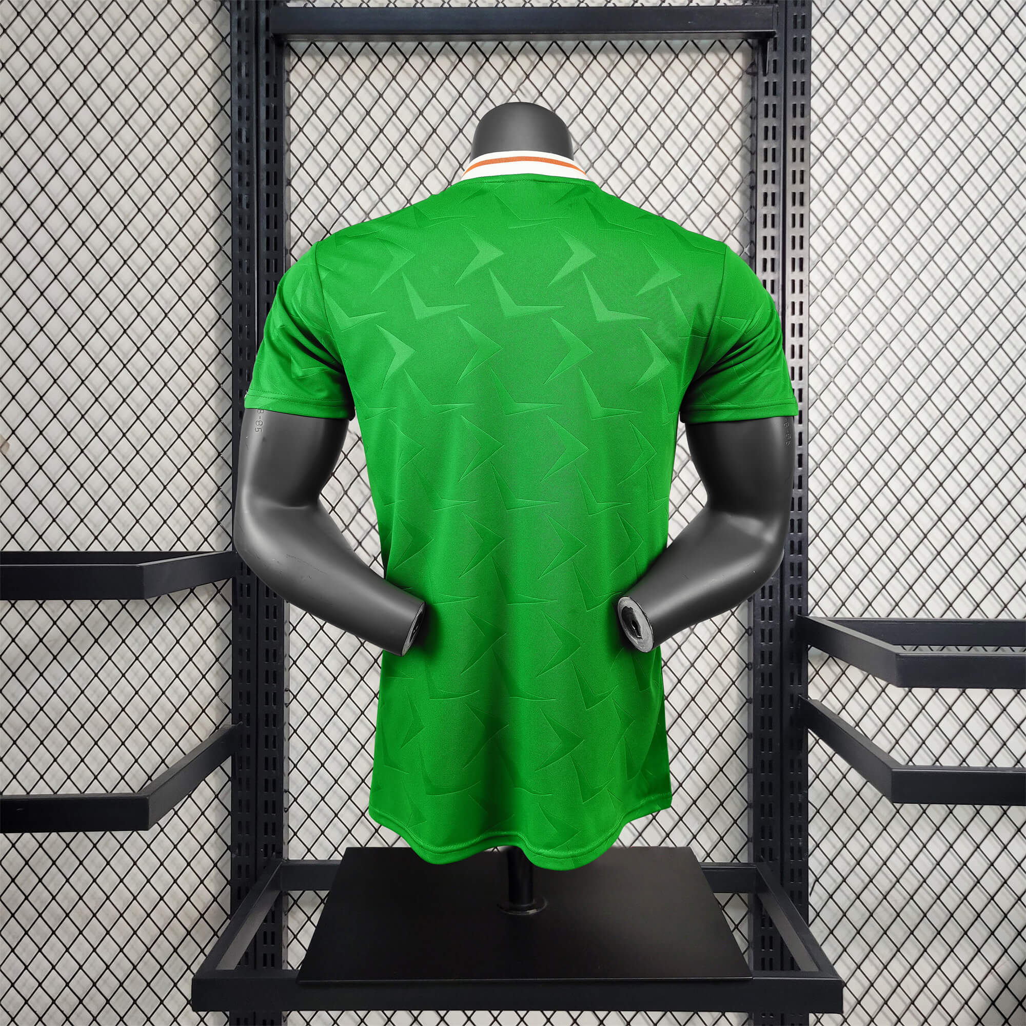 Retro Ireland 1990 Home Stadium Jersey - ReplicasJersey