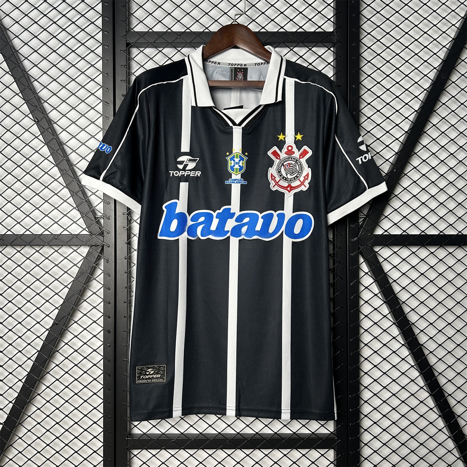 Retro Corinthians 1999-00 Away Jersey - ReplicasJersey