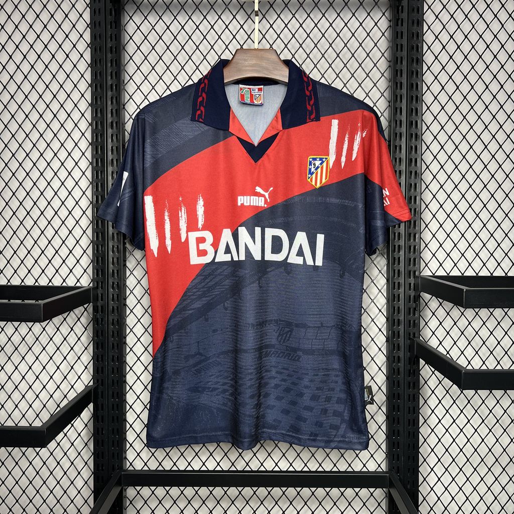 Retro Atletico Madrid 1996-97 Away Jersey - ReplicasJersey