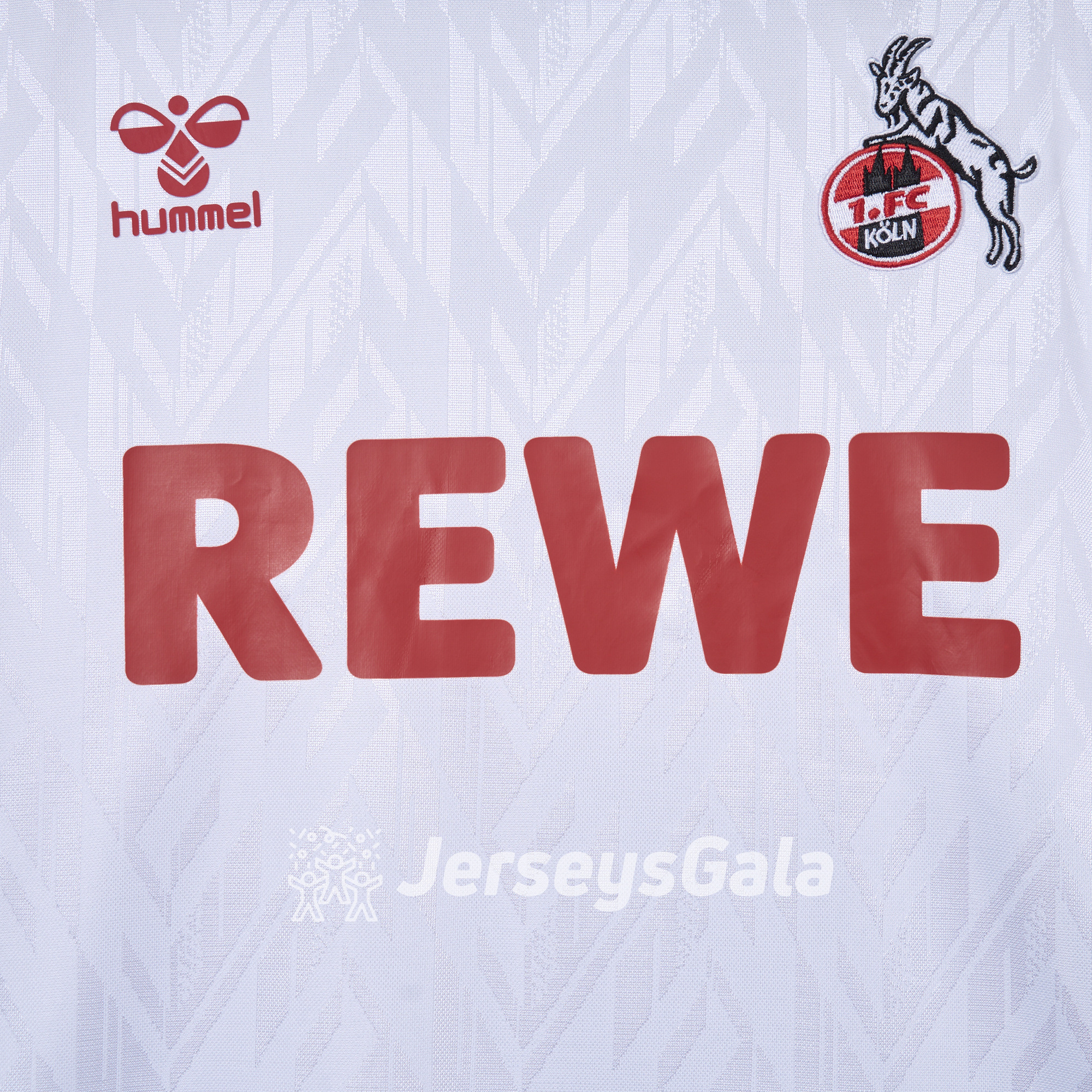 1. FC Köln 24-25 Home Jersey - Fans Version - ReplicasJersey