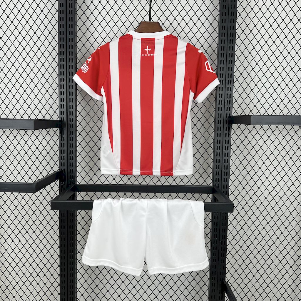 Sporting de Gijon 24-25 Home Kids Kit - ReplicasJersey