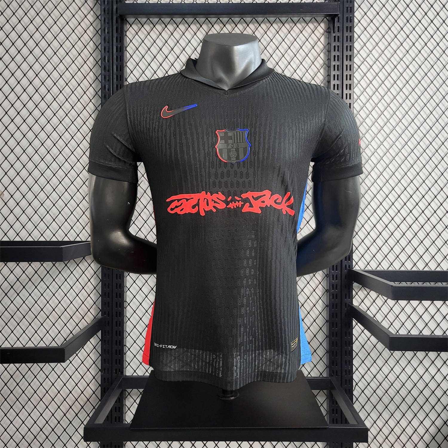 B.A.R.S.A x Travis Scott New 24-25 Away Jersey - Player Version - ReplicasJersey