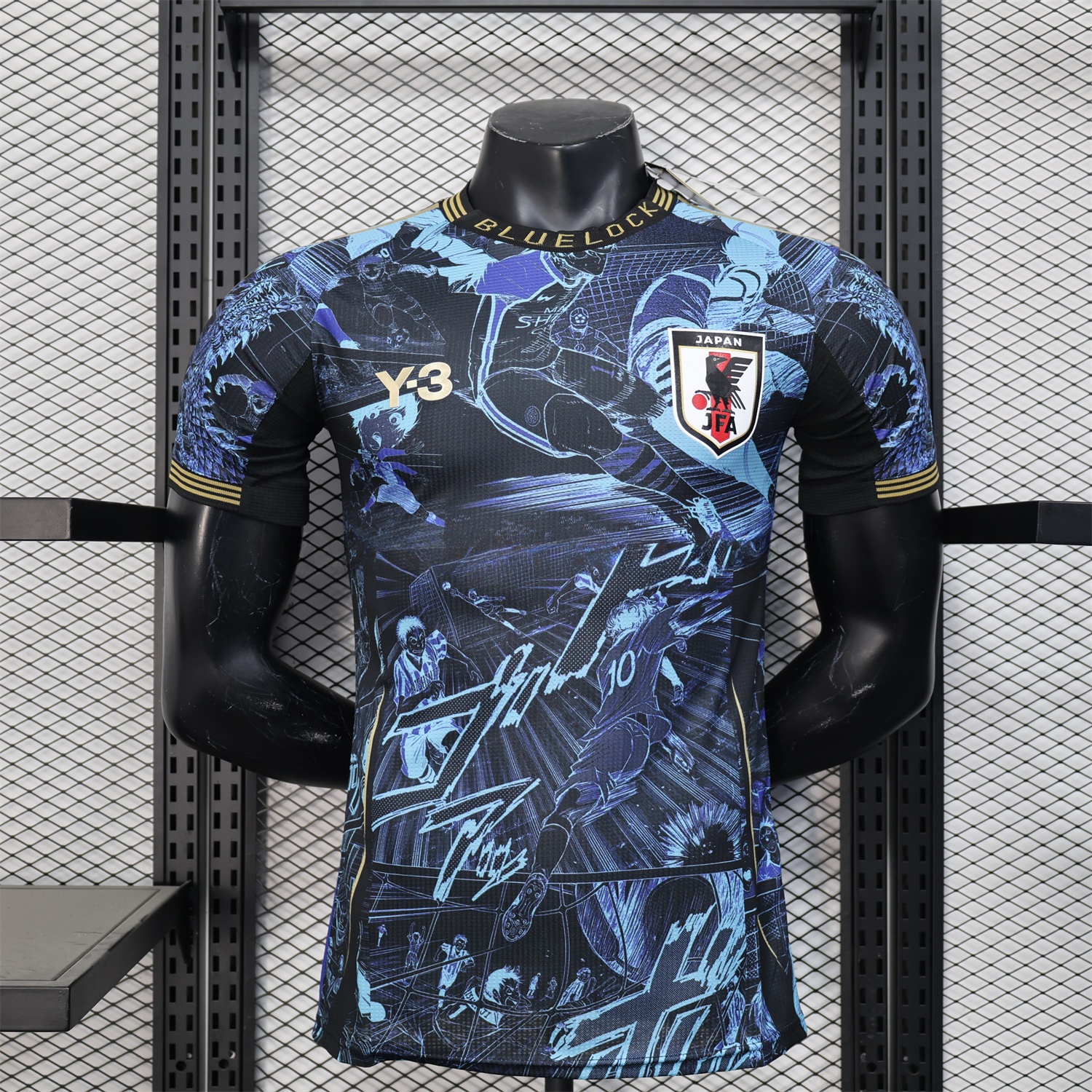 Japan 2025 Y3 BLUELOCK Special Edition Jersey - Player Version - ReplicasJersey