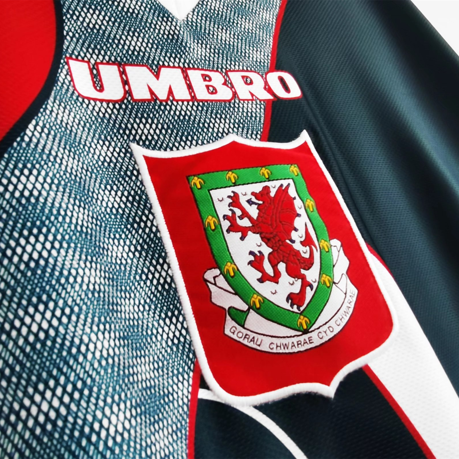 Retro Wales 1994 Away Stadium Jersey - ReplicasJersey