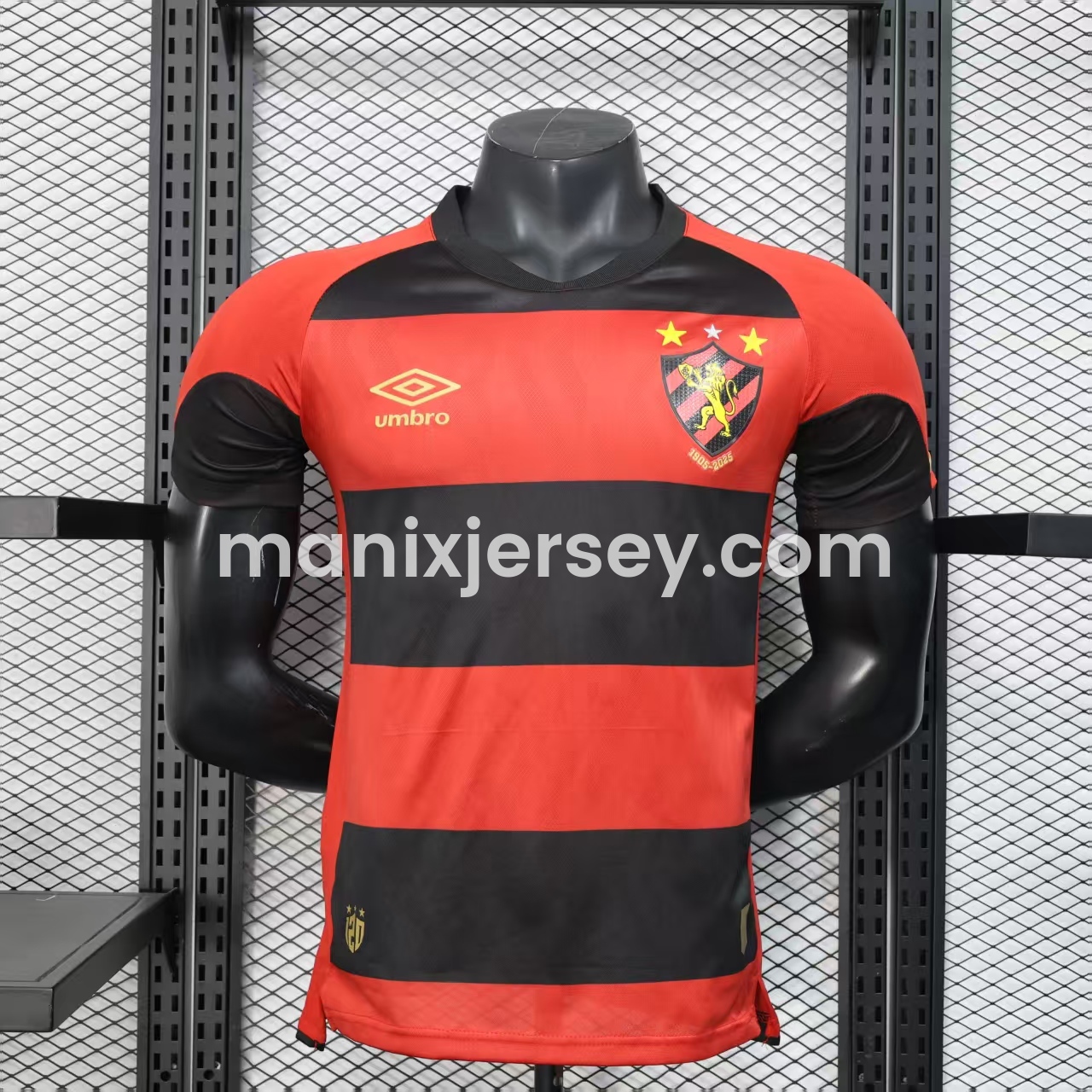 Sport Recife 25-26 Home Unsponsored Jersey - Player Version - ReplicasJersey