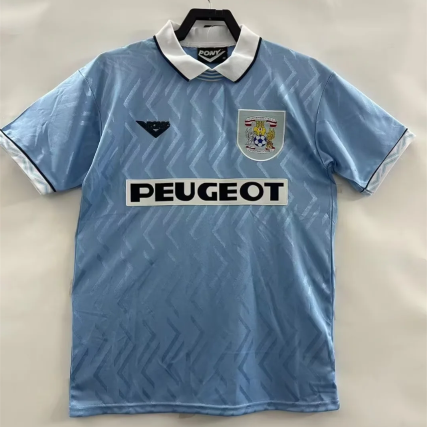 Retro Coventry City 1994-96 Home Jersey - ReplicasJersey