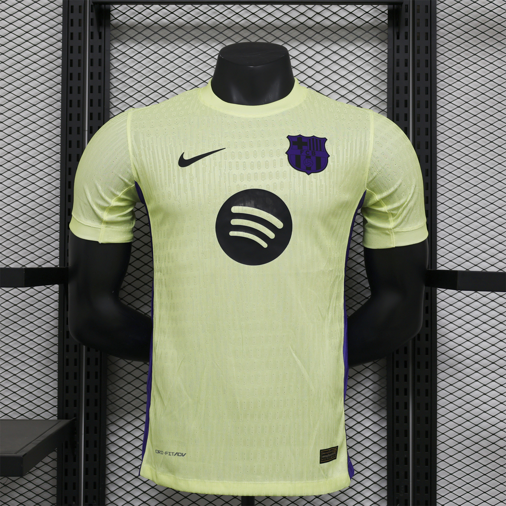 B.A.R.S.A 24-25 Yellow Special Edition Jersey - Player Version - ReplicasJersey