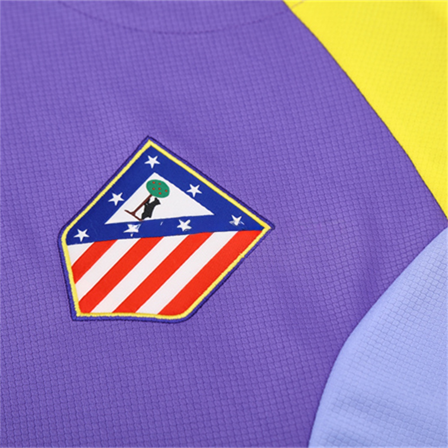 Atletico Madrid 25-26 Kids Short-Sleeve Training Set - Purple Top & Royal Blue shorts - ReplicasJersey