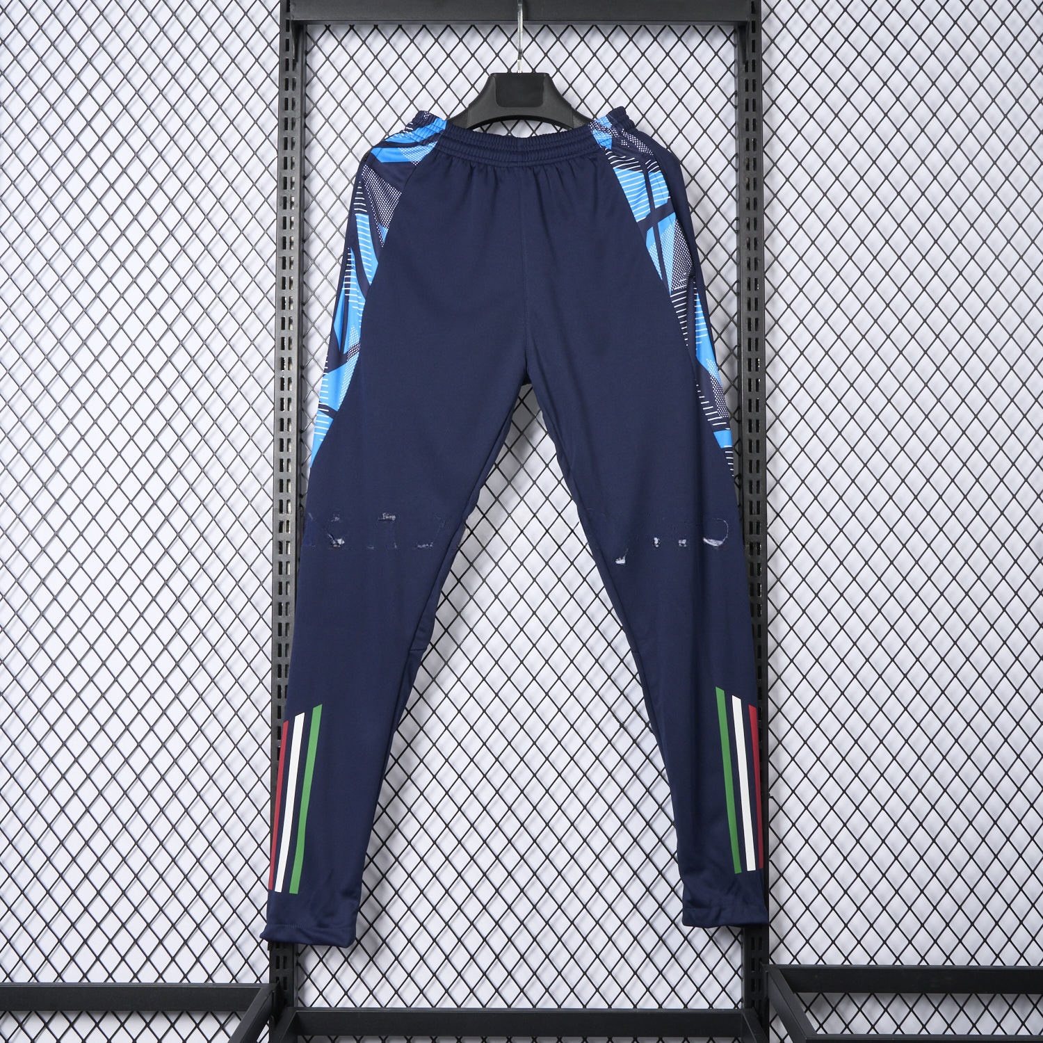 Italy 24-25 Navy Blue Training Pants - Player Version - ReplicasJersey