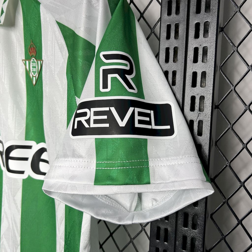 Real Betis 24-25 Home Stadium Jersey with New Sponsor - Fans Version - ReplicasJersey