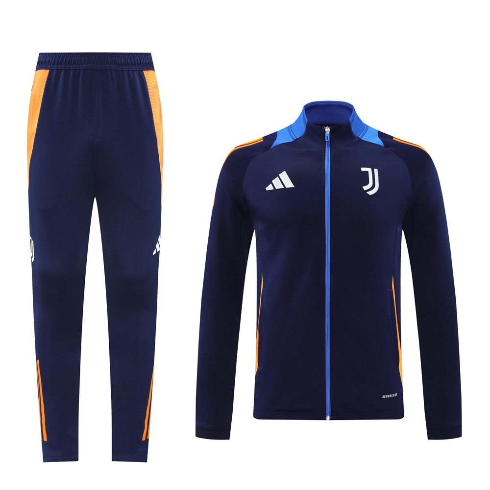 Juventus 24-25 Jacket Training Tracksuit - Royal Blue - ReplicasJersey