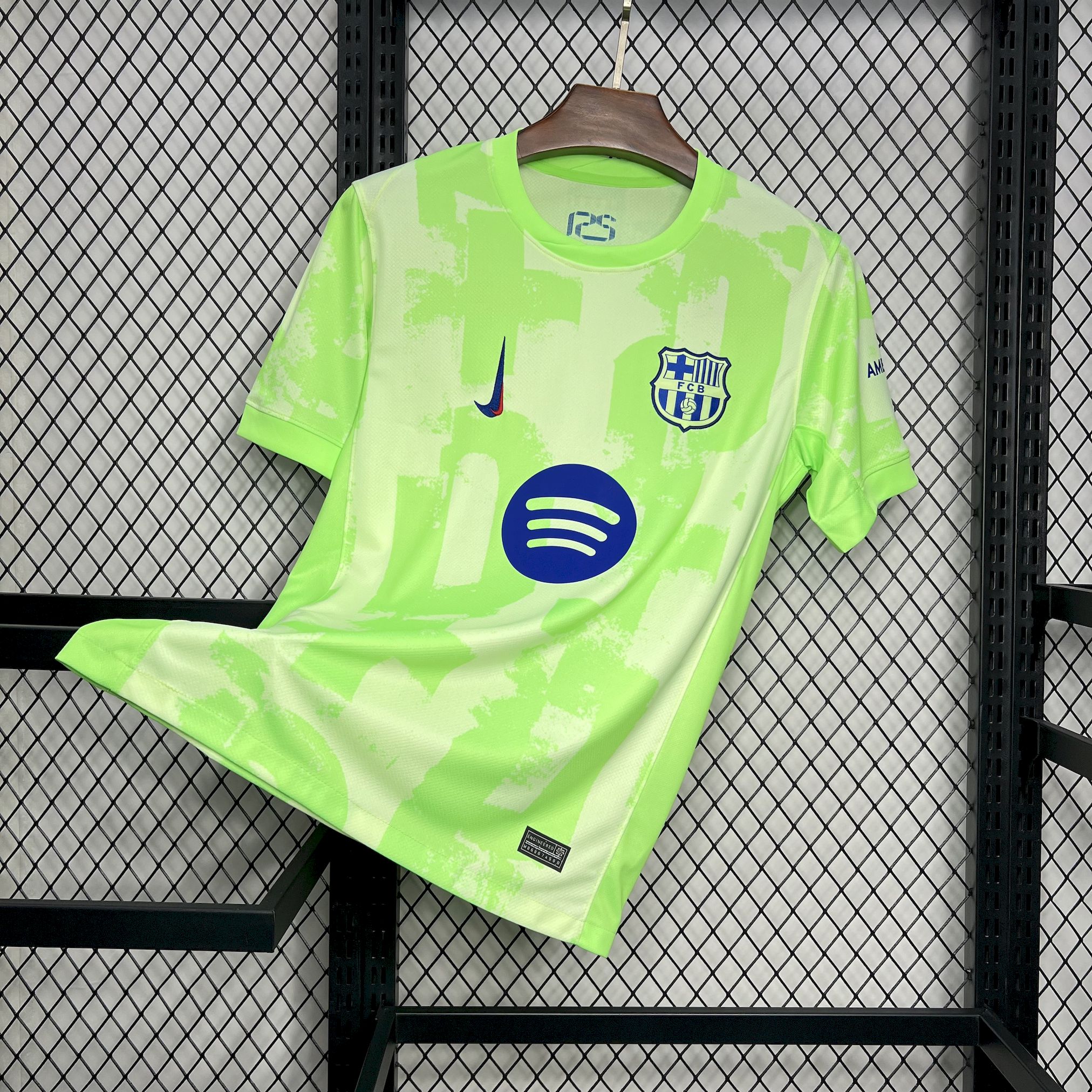 B.A.R.S.A 24-25 Third Jersey with Big Logo - Fans Version - ReplicasJersey