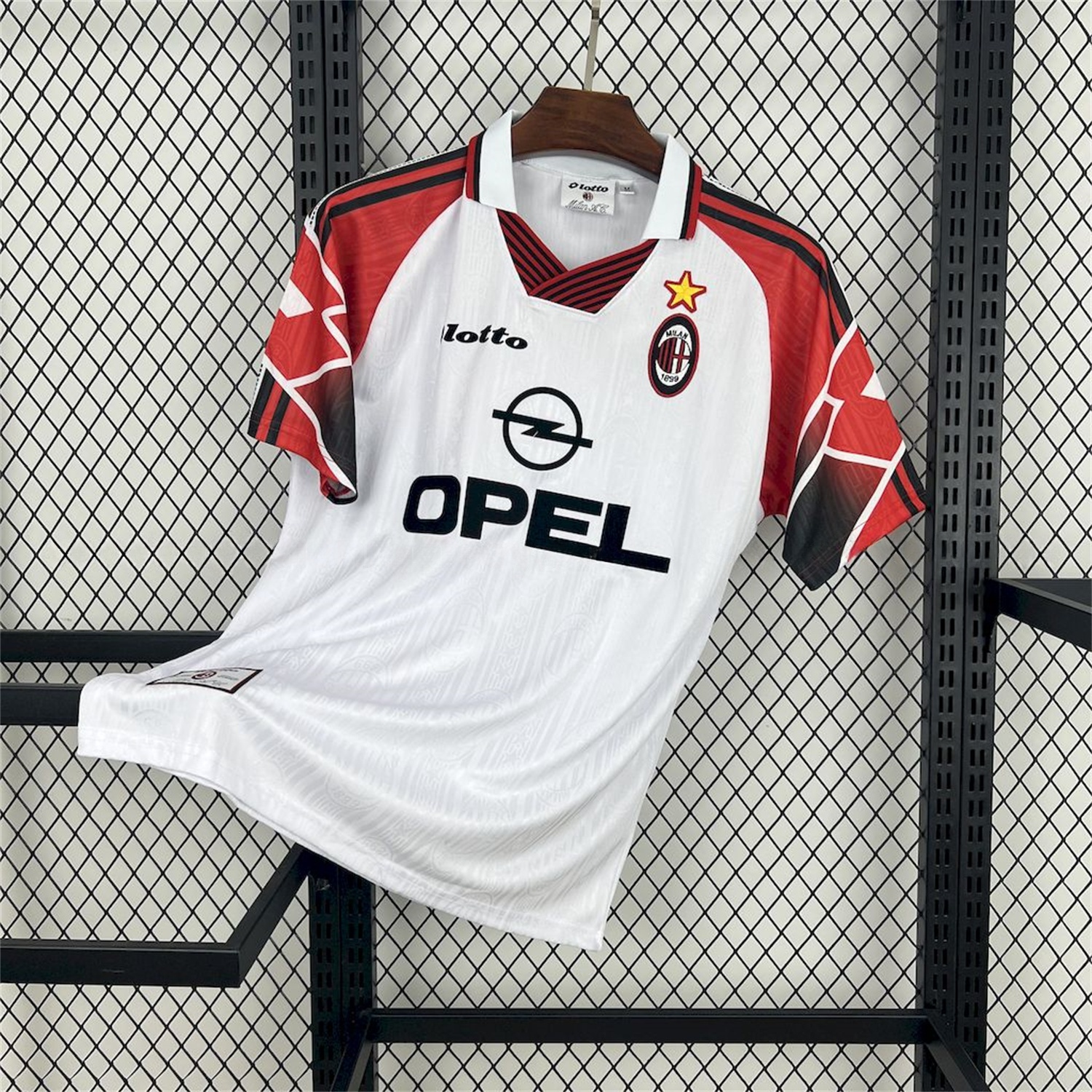 Retro AC Milan 1997-98 White Special Jersey - ReplicasJersey