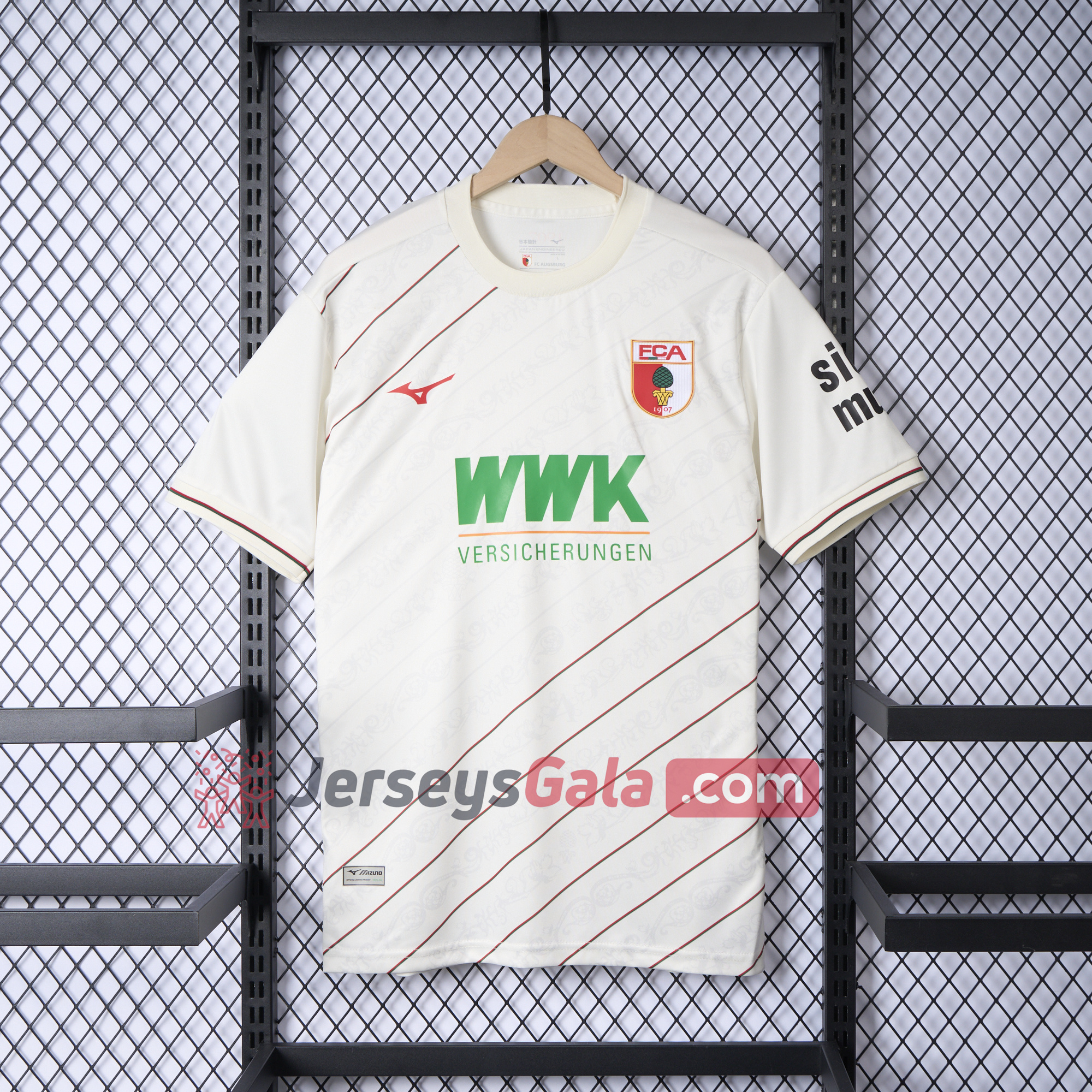 FC Augsburg 24-25 Home Jersey - Fans Version - ReplicasJersey