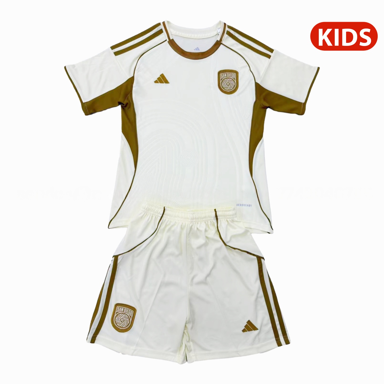 San Diego 25-26 Pre-Match Training Kids Kit - ReplicasJersey