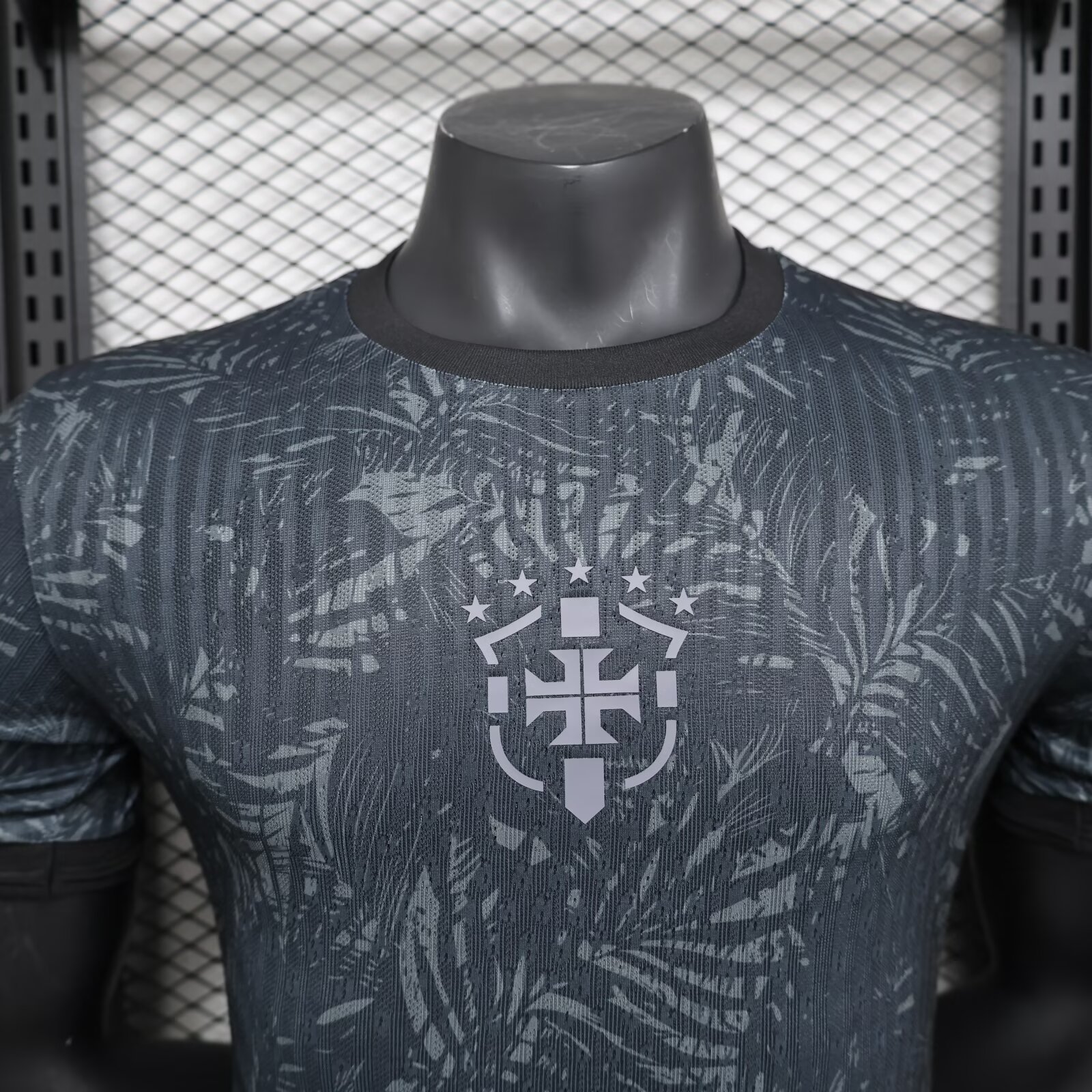 Brazil 2024-25 COMMA Neymar Black Jersey - Player Version - ReplicasJersey