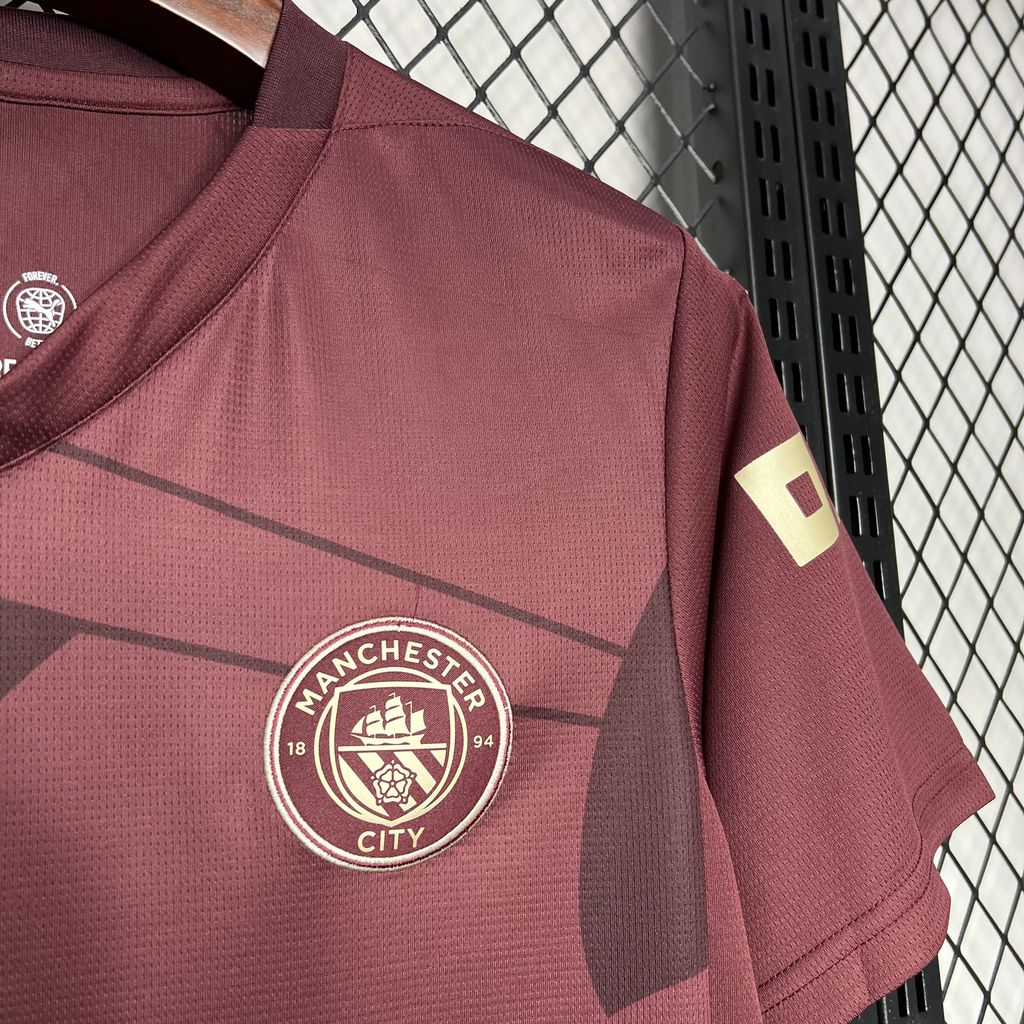 Manchester City 24-25 Third Jersey - Fans Version - ReplicasJersey