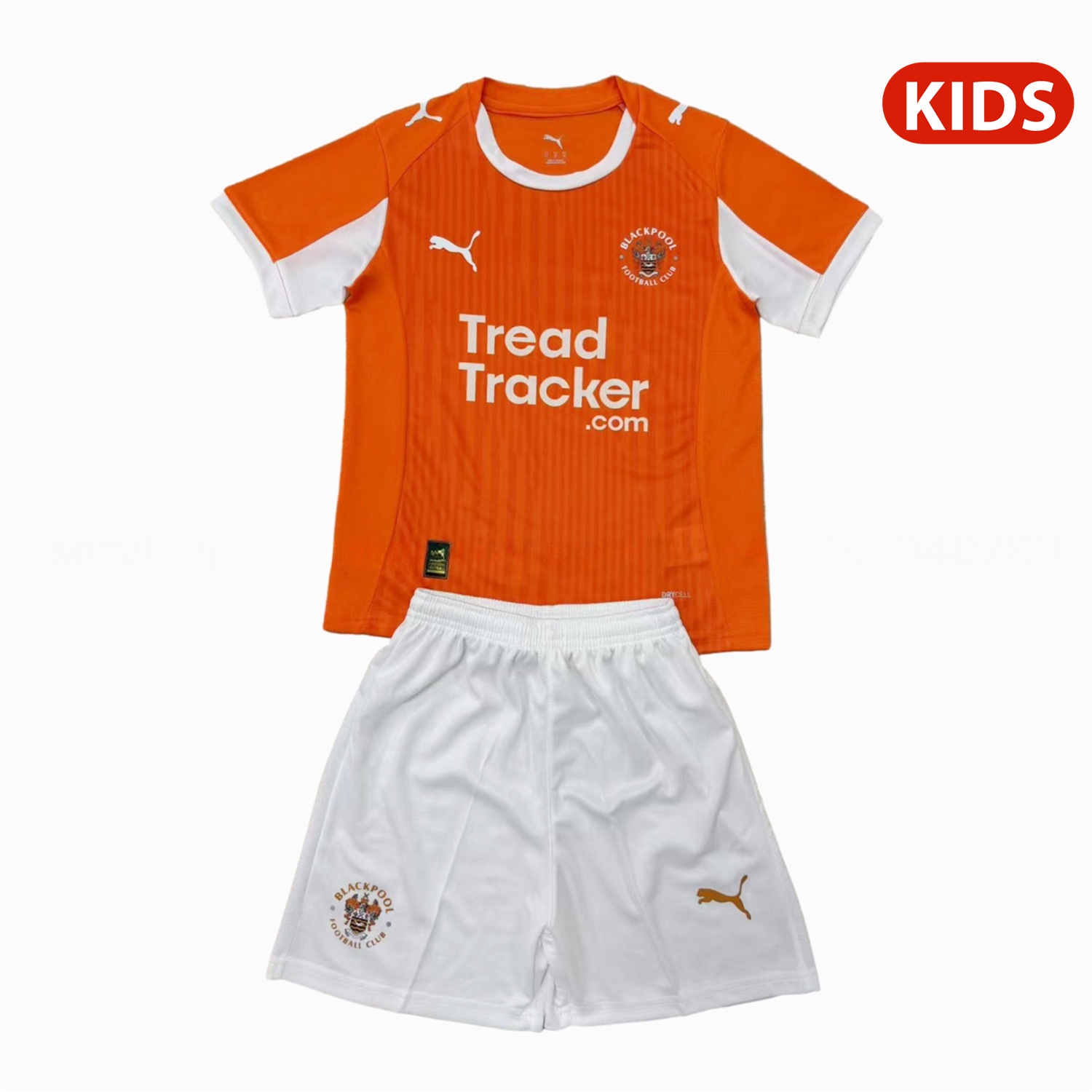 Blackpool 25-26 Home Kids Kit - ReplicasJersey