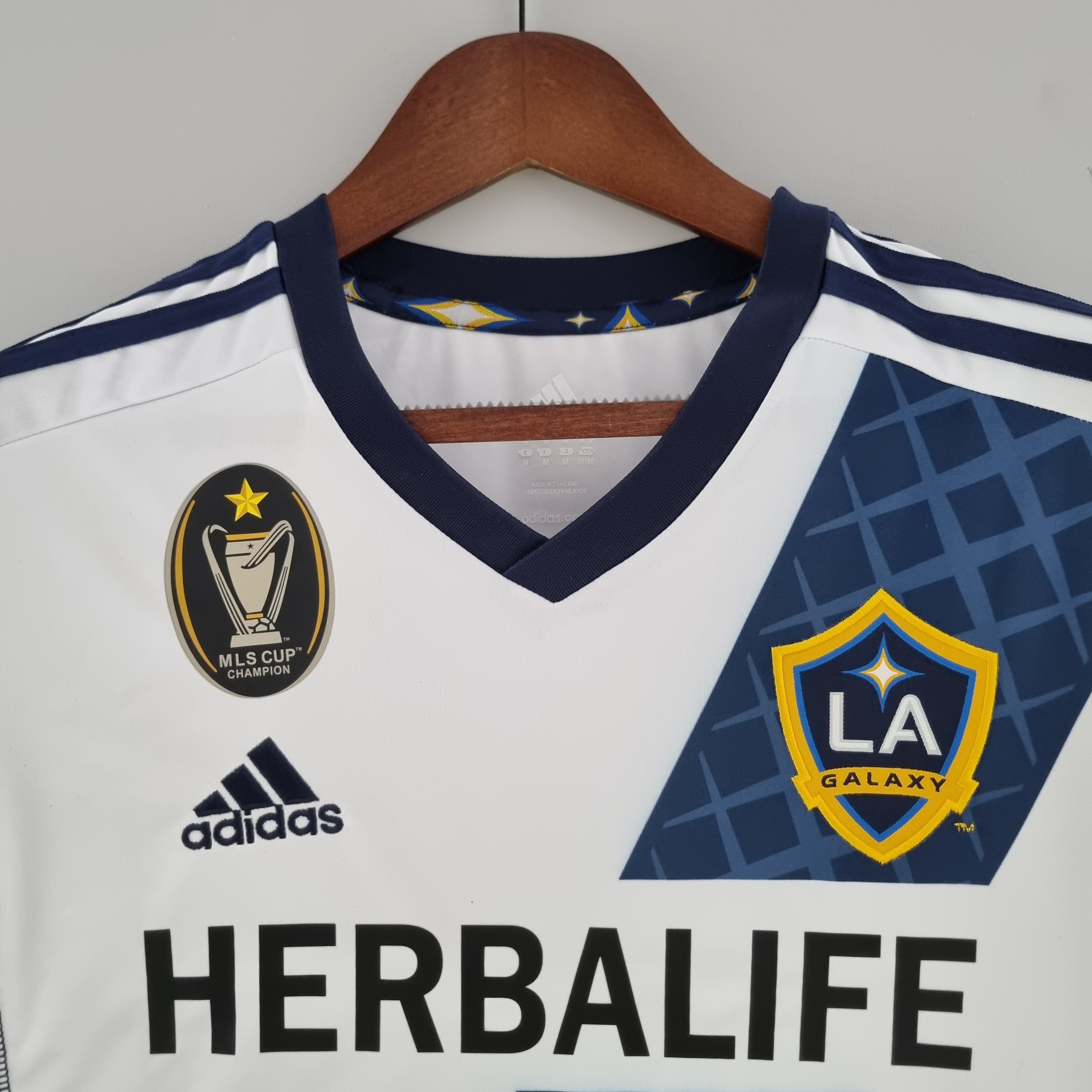 Retro LA Galaxy 2012 Home Stadium Jersey - ReplicasJersey