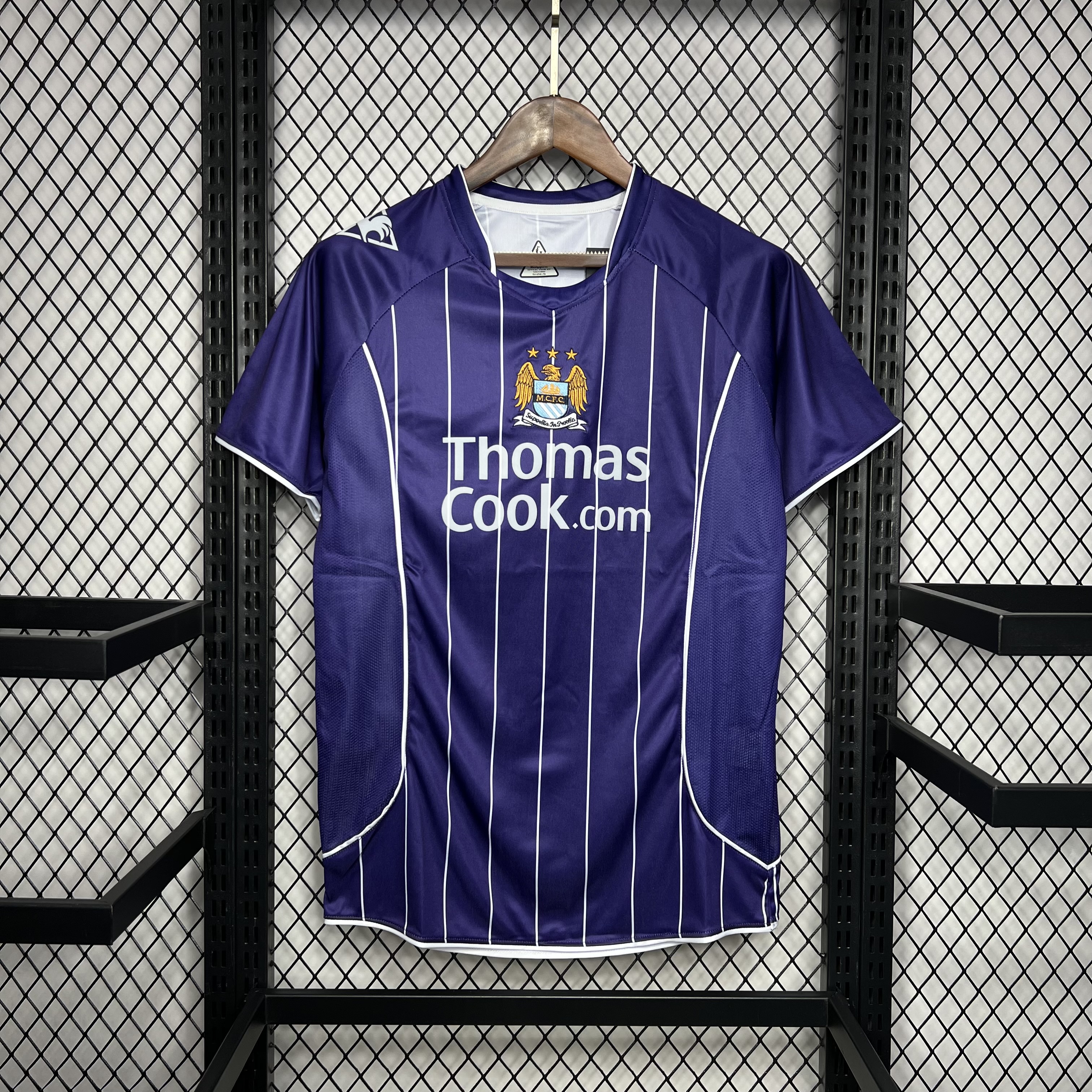 Retro Manchester City 2007-08 Away Jersey - ReplicasJersey