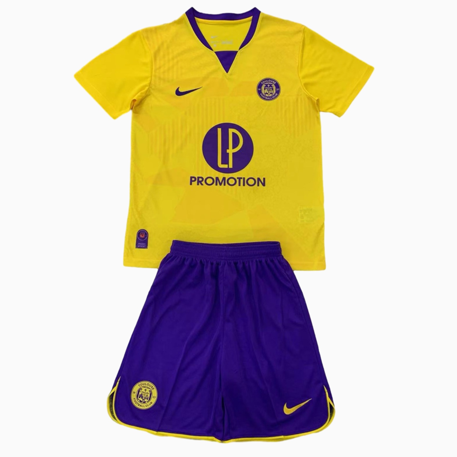 Toulouse 24-25 Away Men's Adult Jersey Set - Fans Version - ReplicasJersey