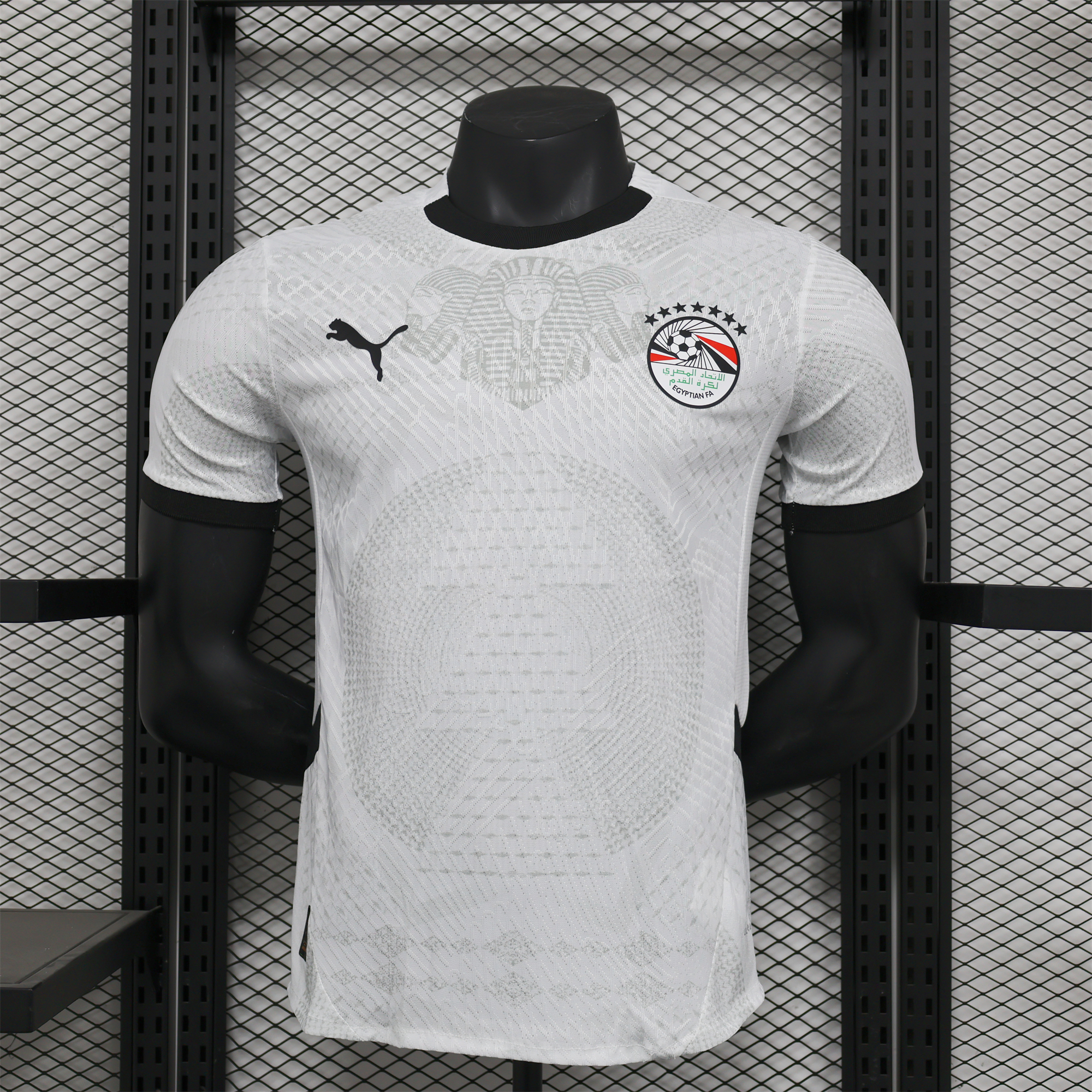 Egypt 24-25 Away White Jersey - Player Version - ReplicasJersey
