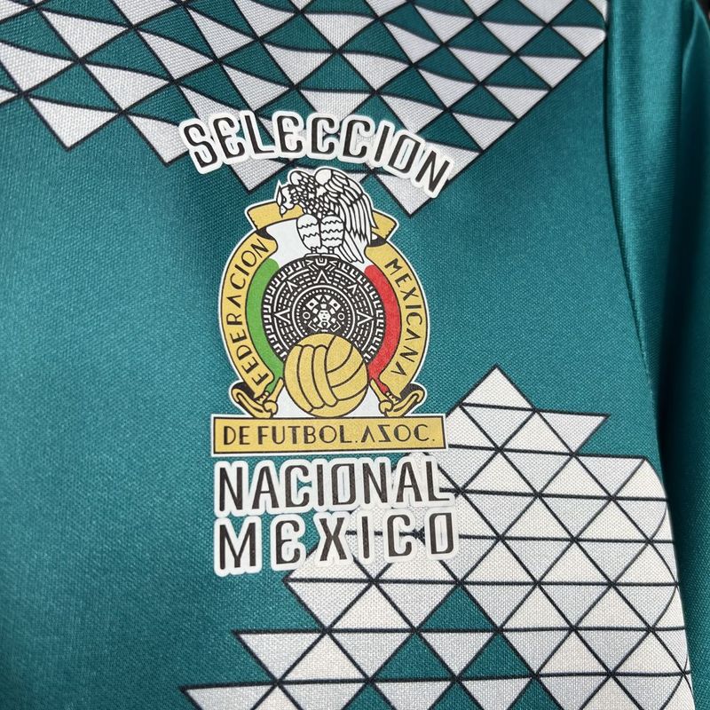 Retro Mexico 1990 Home Stadium Jersey - ReplicasJersey