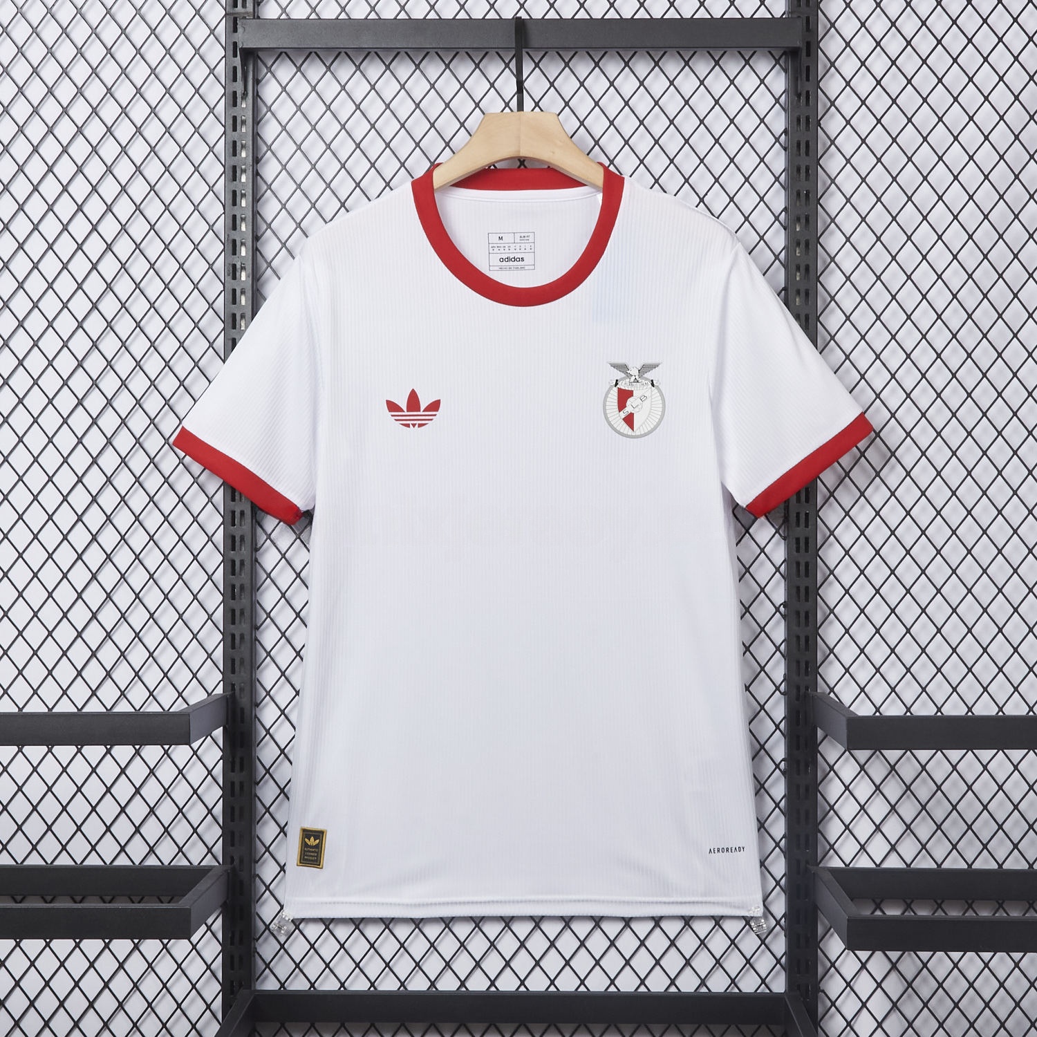 Benfica 25-26 White Anniversary Jersey - Fans Version - ReplicasJersey