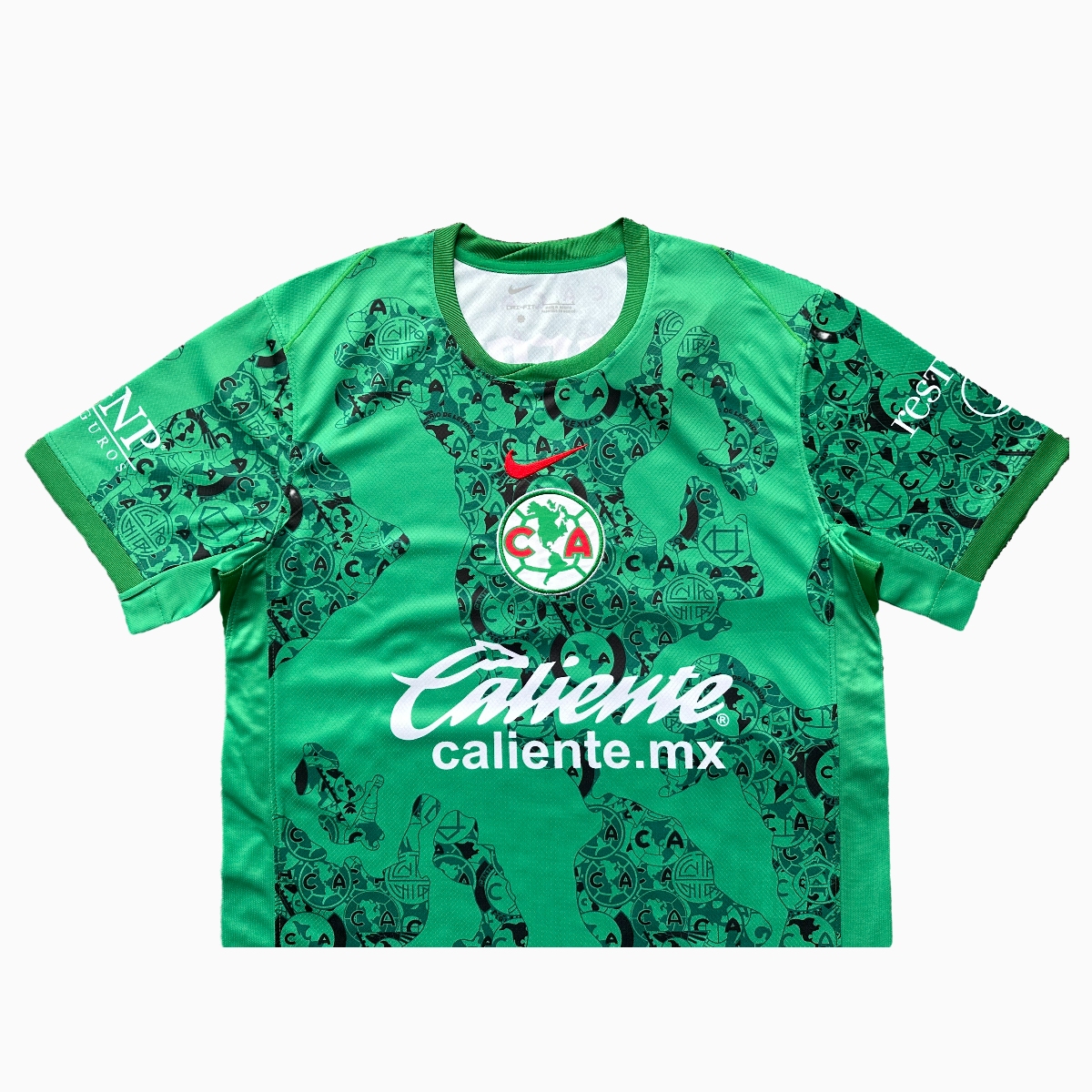Club América 24-25 Green Goalkeeper Jersey - Fans Version - ReplicasJersey
