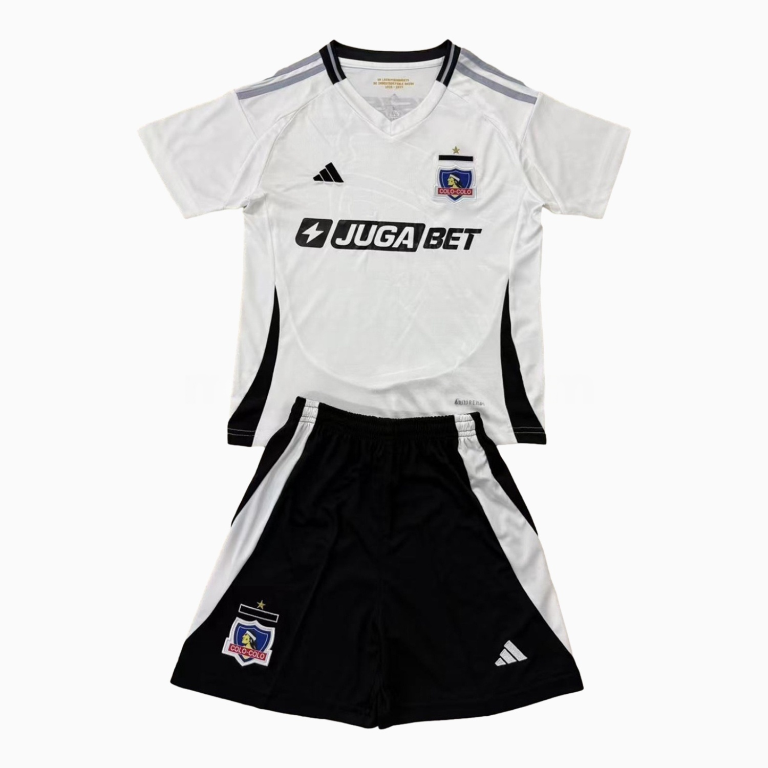 Colo Colo 25-26 Home Men's Adult Jersey Set - Fans Version - ReplicasJersey