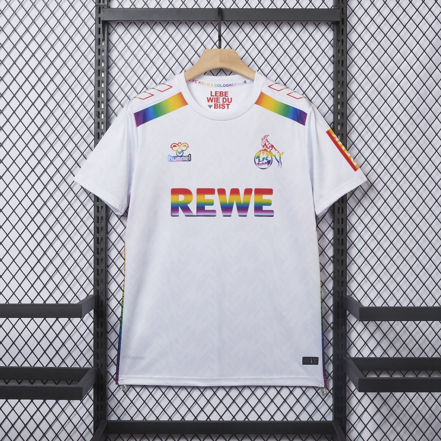 1. FC Köln 2024-25 Pride Diversity Special Edition Jersey - Fans Version - ReplicasJersey