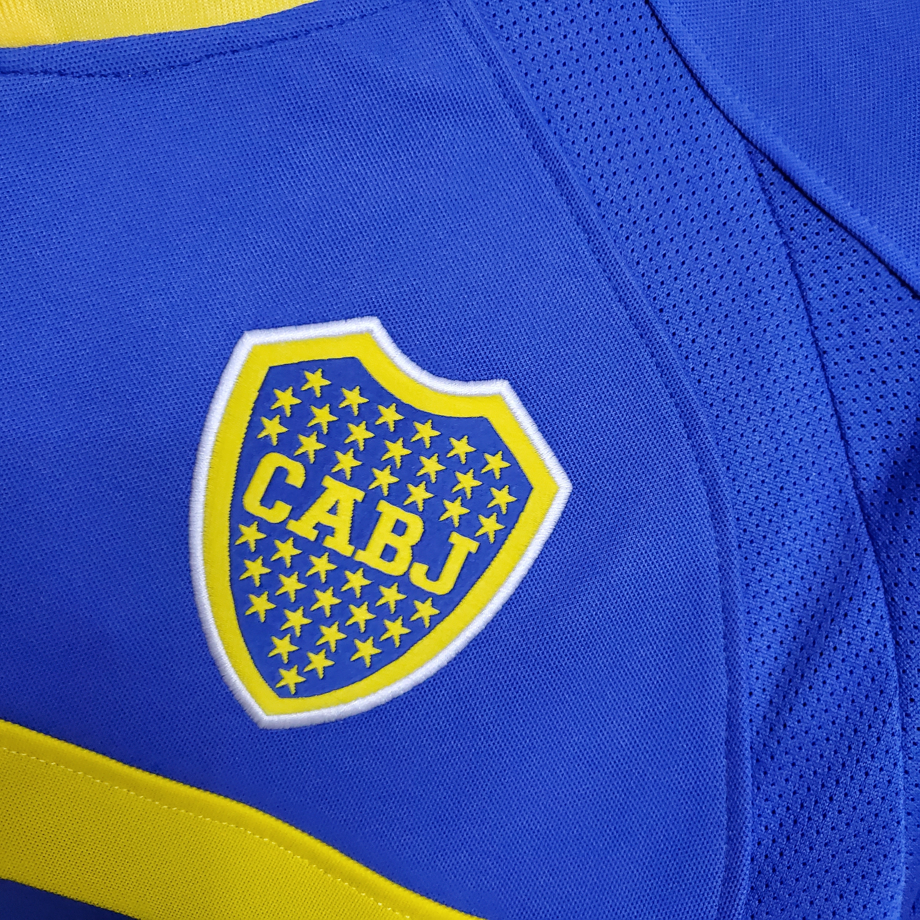 Retro Boca Juniors 2003-04 Home Stadium Jersey - ReplicasJersey
