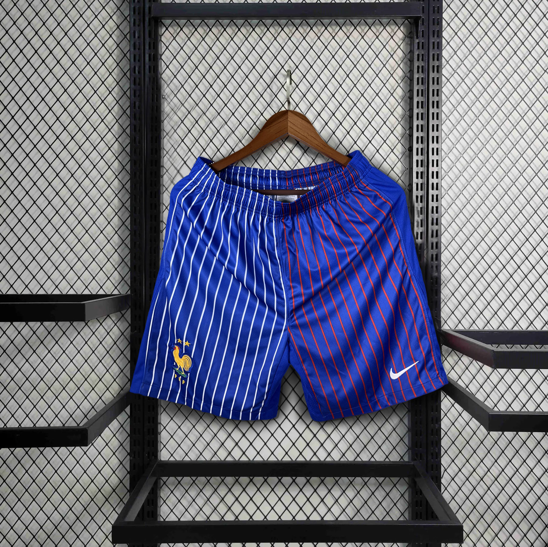 France 2024 Away Shorts - Fans Version - ReplicasJersey