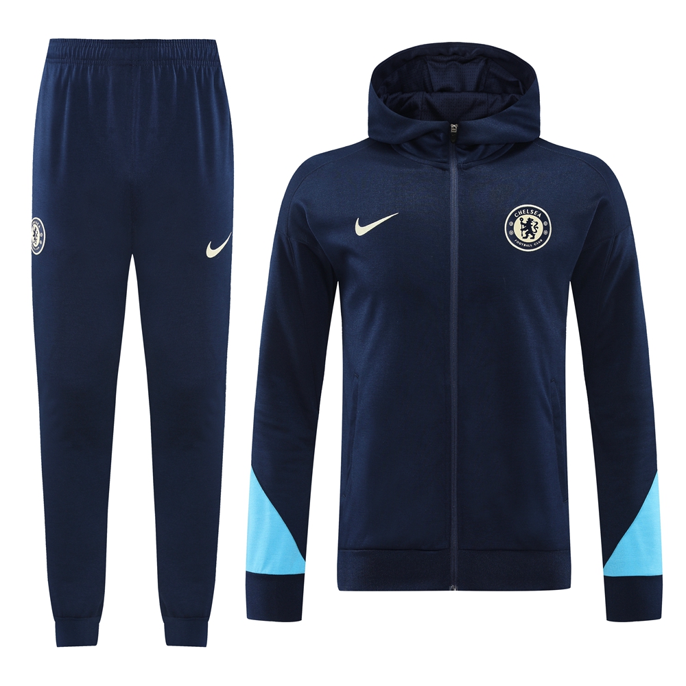 C.H.E.L.S.E.A 24-25 Jacket Training Tracksuit - Deep Blue - ReplicasJersey