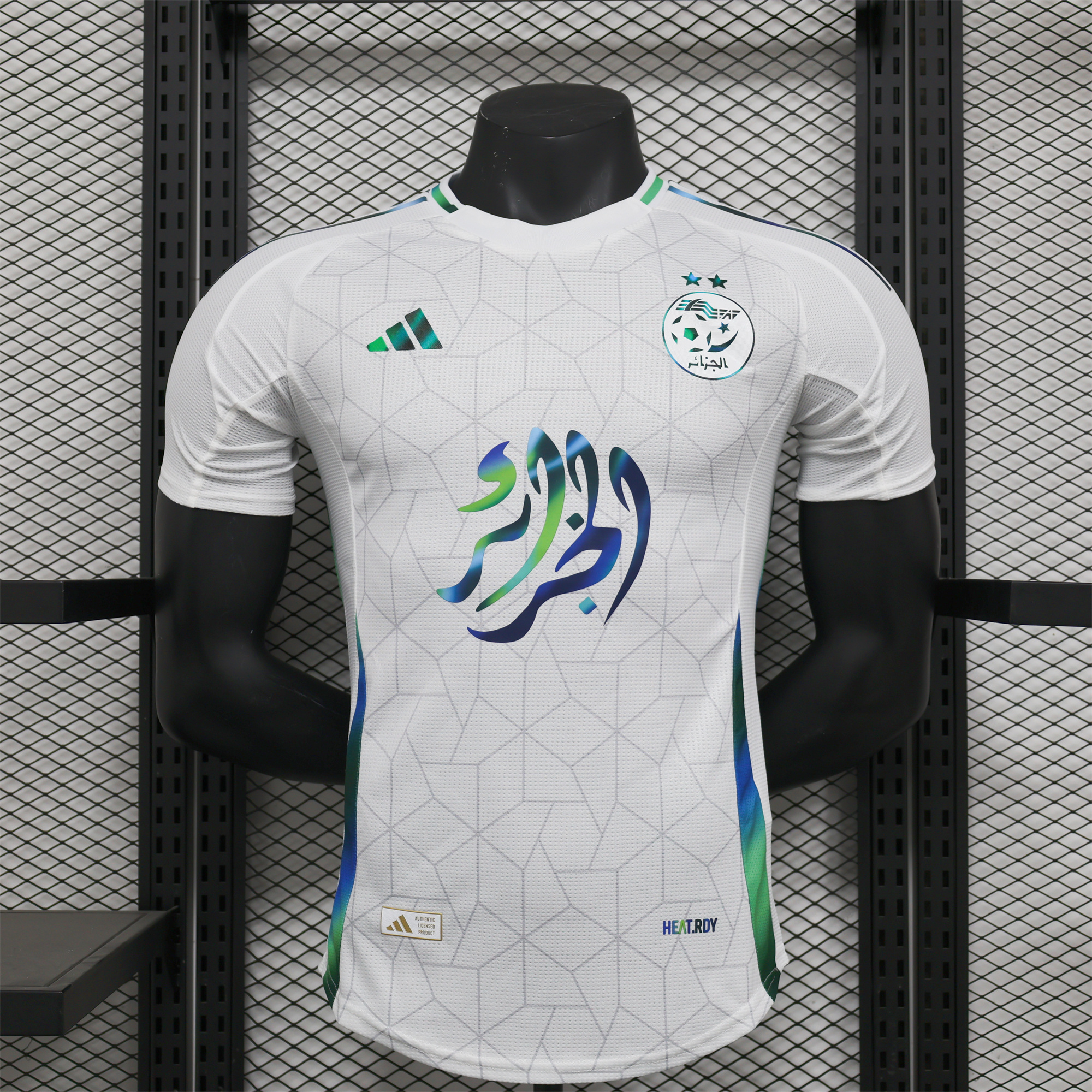 Algeria 2024-25 White Special Edition Jersey - Player Version - ReplicasJersey