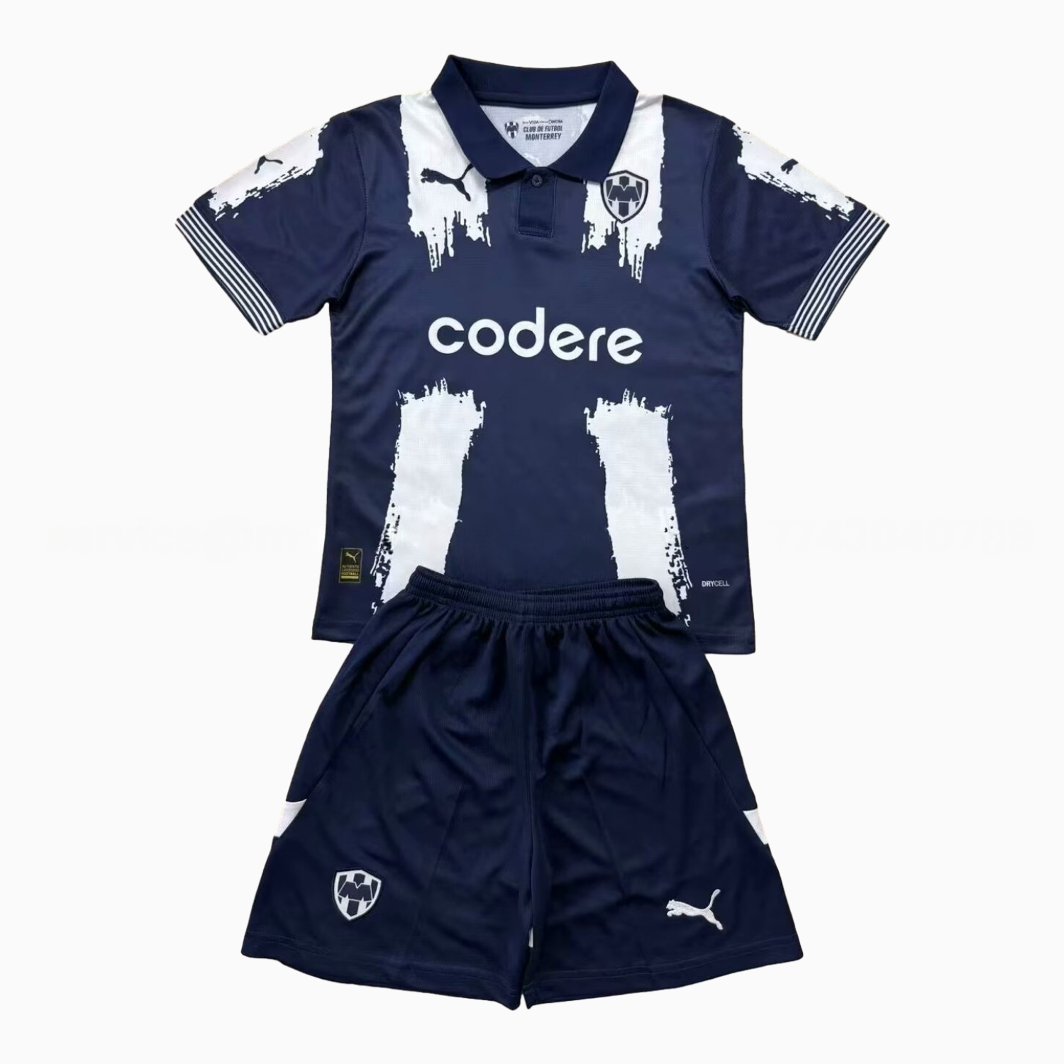 Rayados Monterrey 25-26 Club World Cup Home Men's Adult Jersey Set - Fans Version - ReplicasJersey