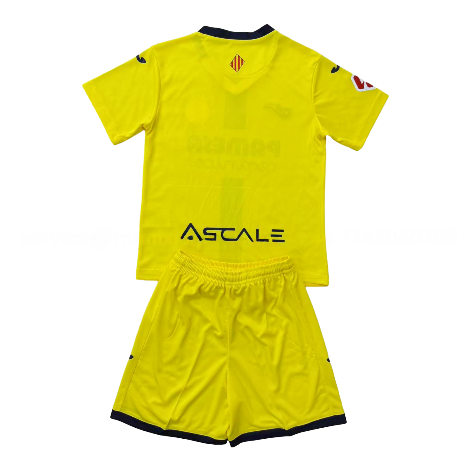 Villarreal 25-26 Home Men's Adult Jersey Set - Fans Version - ReplicasJersey