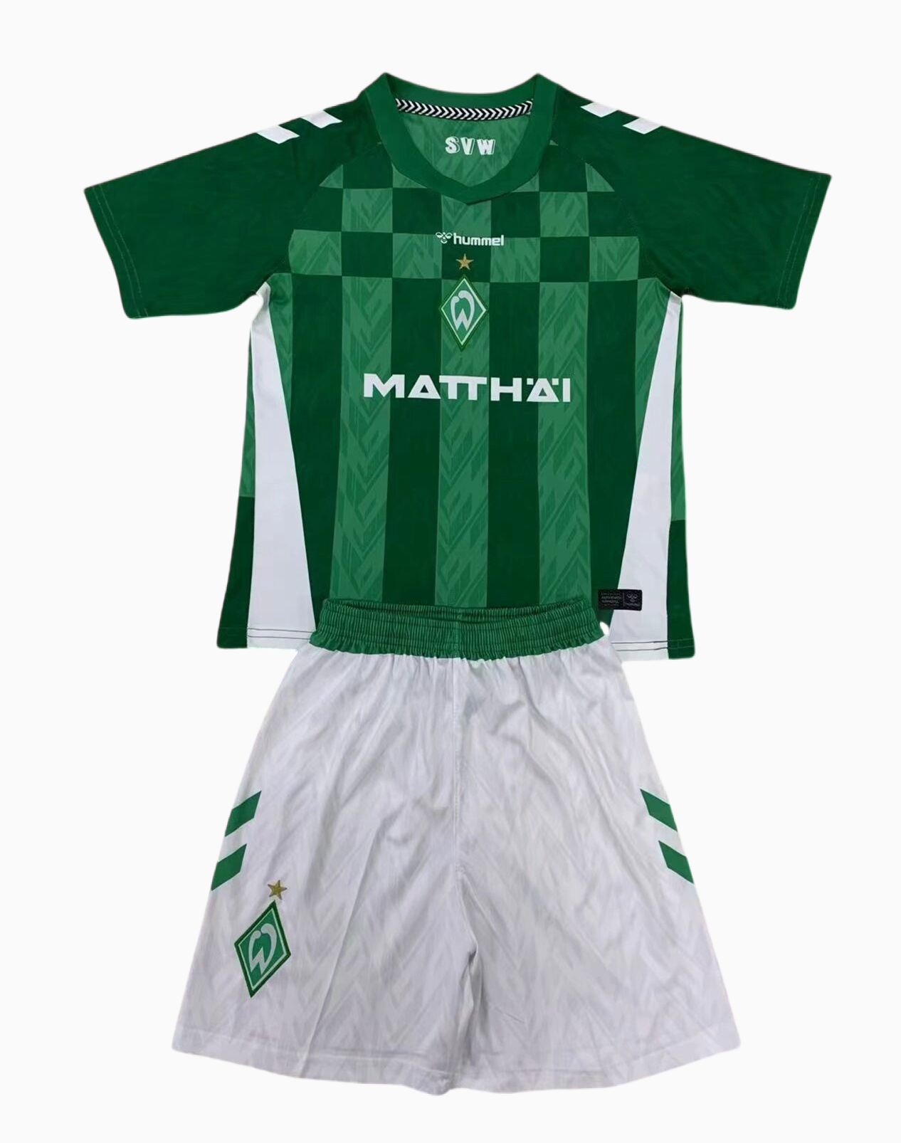 Werder Bremen 24-25 Home Men's Adult Jersey Set - Fans Version - ReplicasJersey