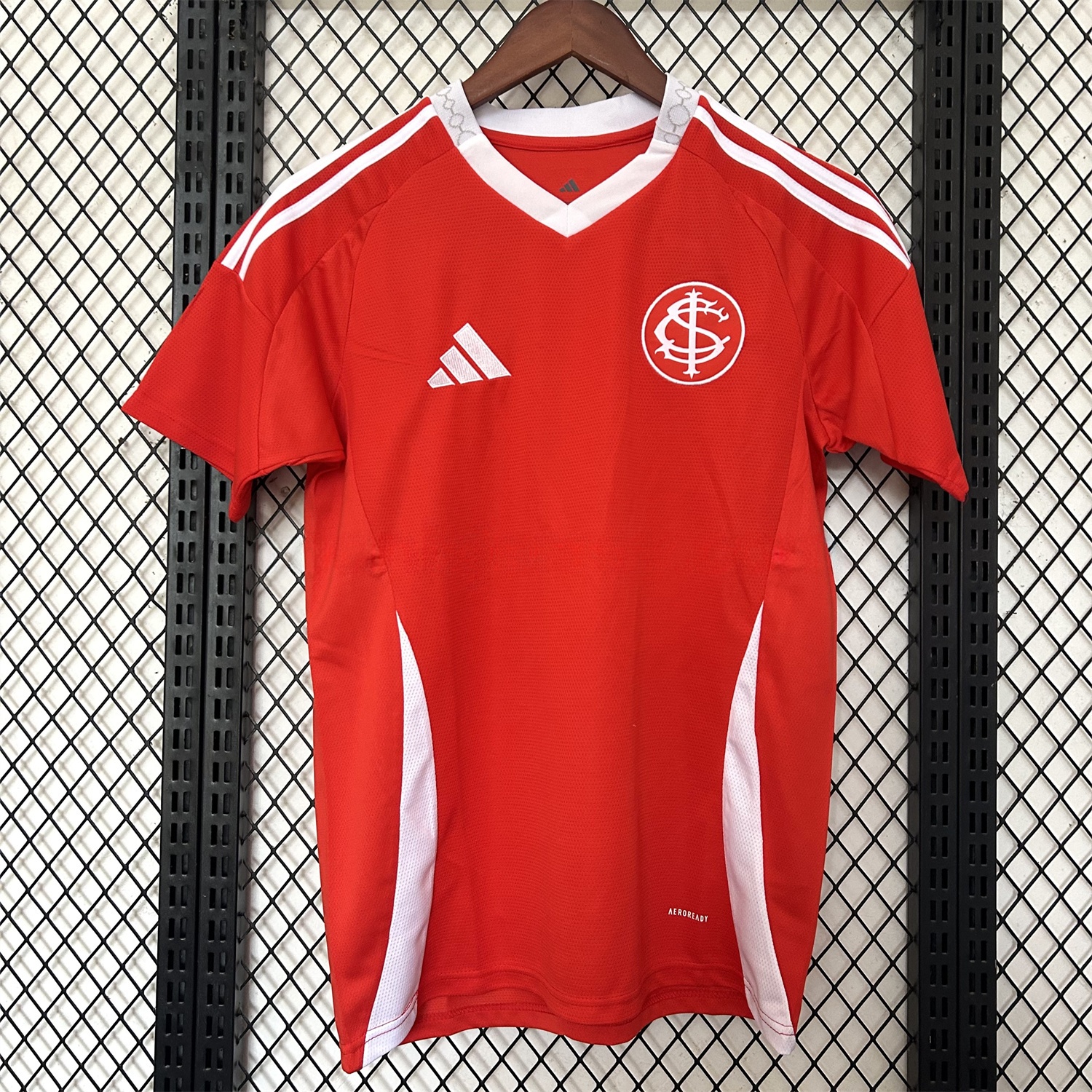 SC Internacional 25-26 Home Unsponsored Jersey - Fans Version - ReplicasJersey