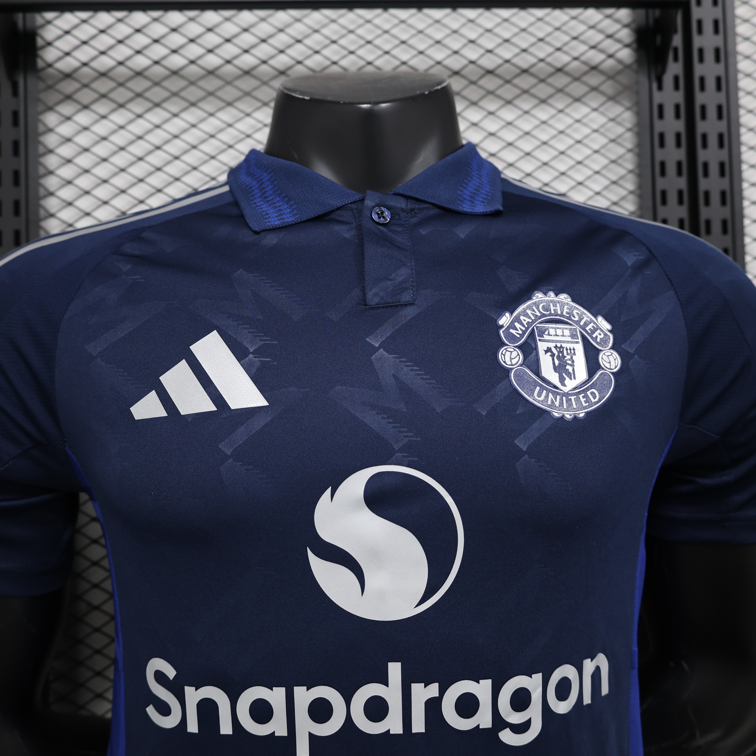 Manchester United 24-25 Away Jersey - Player Version - ReplicasJersey