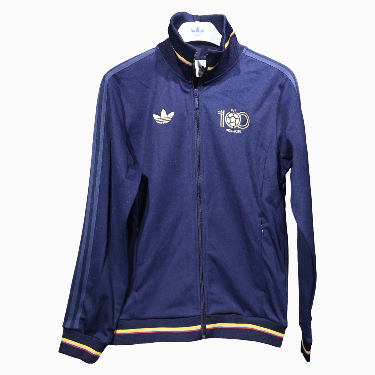Colombia 2024 100th Anniversary Jacket Training Tracksuit - Deep Blue - ReplicasJersey