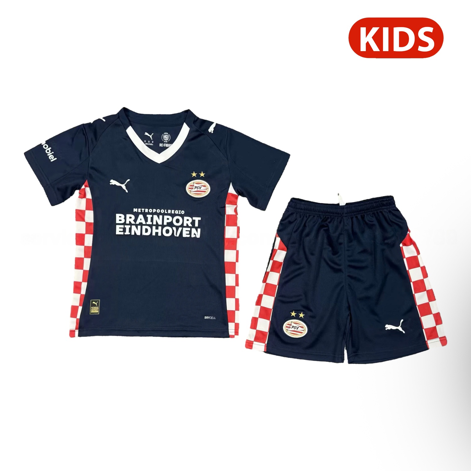 PSV Eindhoven 25-26 Away Kids Kit - ReplicasJersey