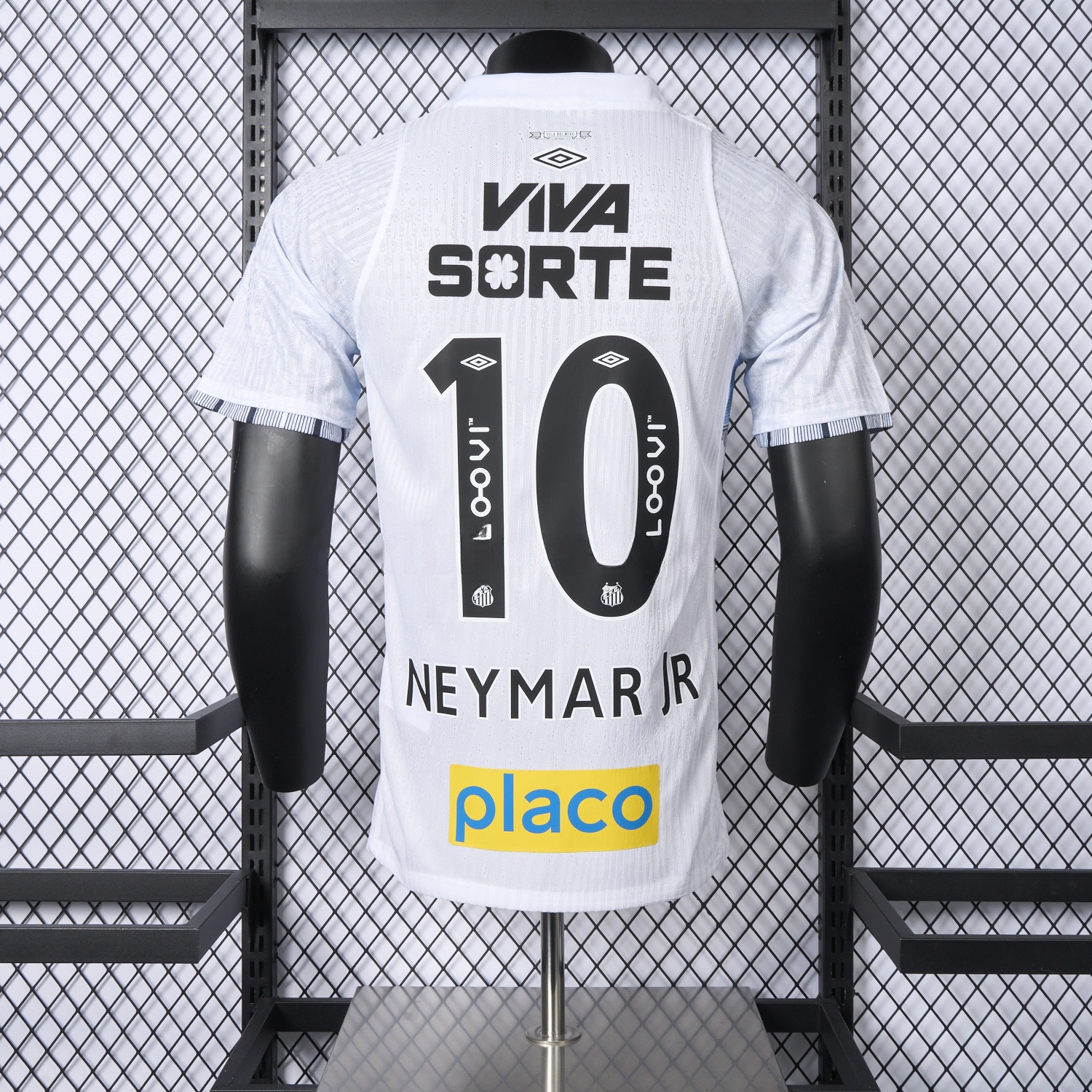 Santos 24-25 Home Jersey With Sponsors - Player Version - ReplicasJersey