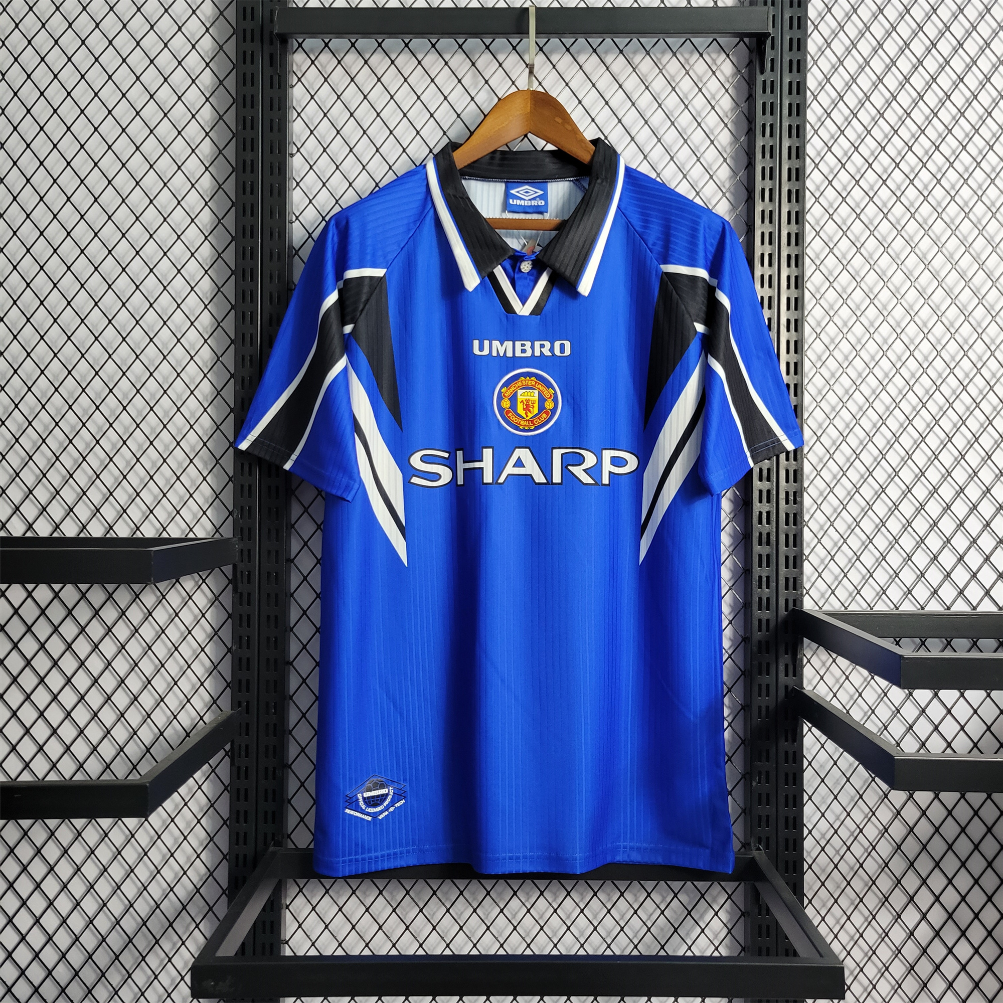 Manchester United Retro 96-97 Third Away Jersey - ReplicasJersey