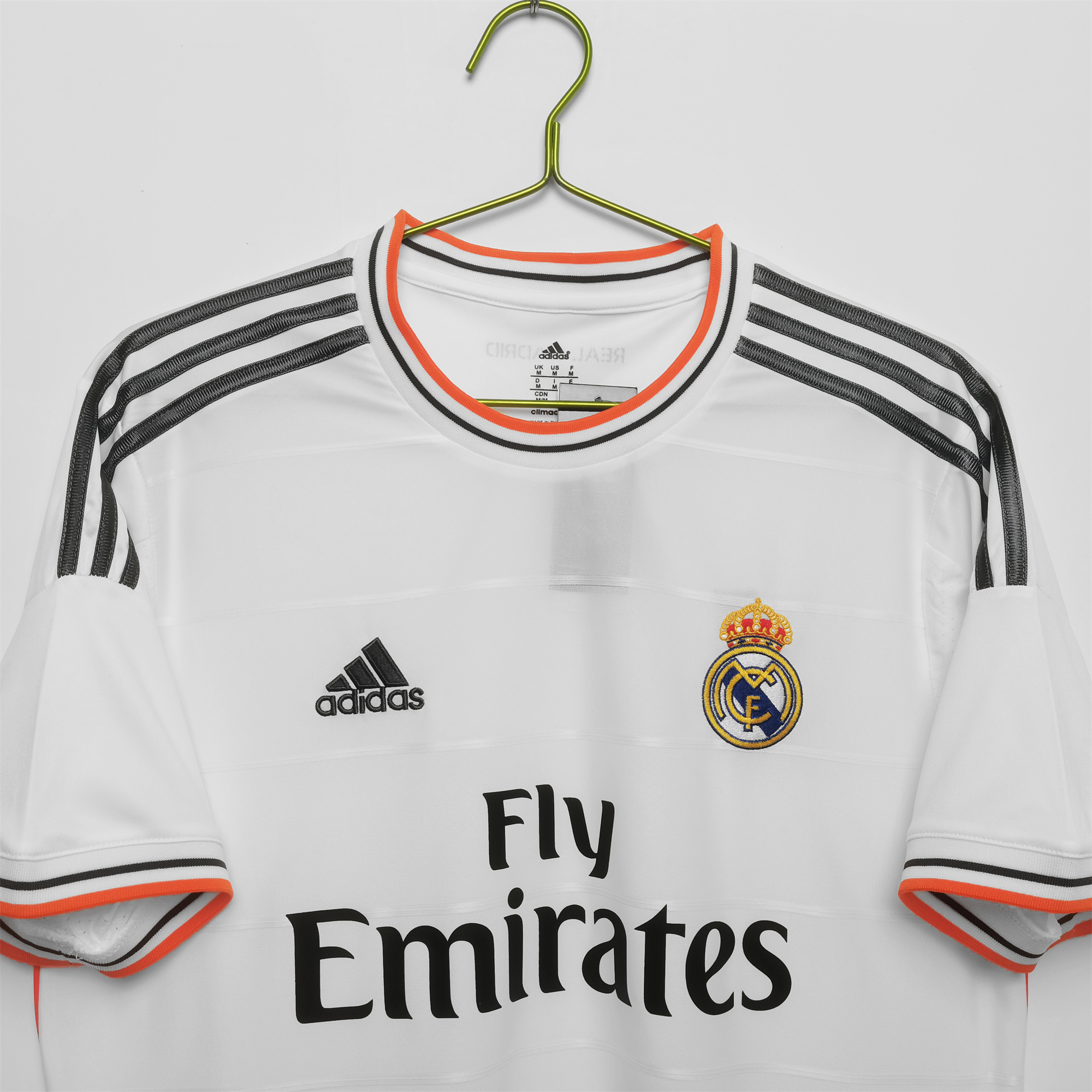 Real Madrid Retro 13-14 Home Stadium Jersey - ReplicasJersey