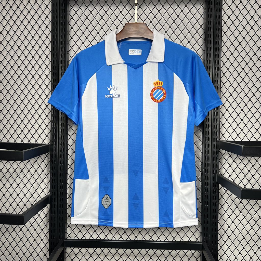 RCD Espanyol 24-25 Home Stadium Jersey - Fans Version - ReplicasJersey